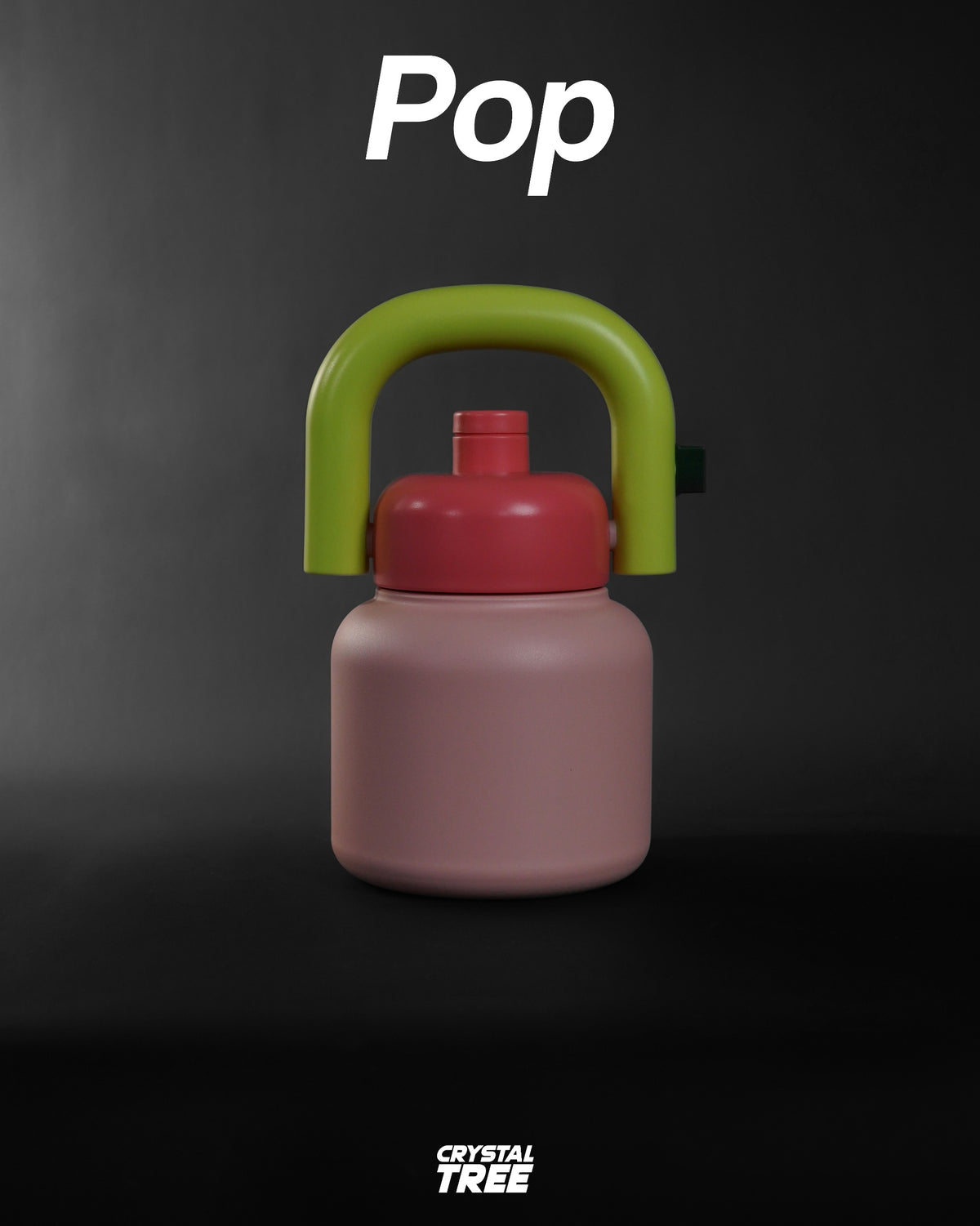 Botella Pop Rosado | Personalizado