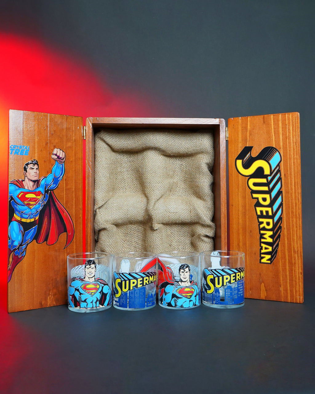 Set doble puerta Superman