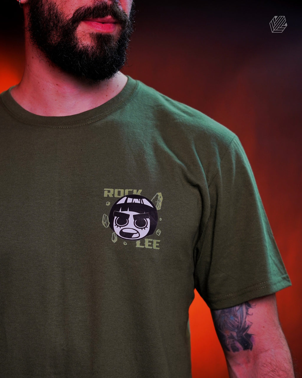 Camisa Rock Lee
