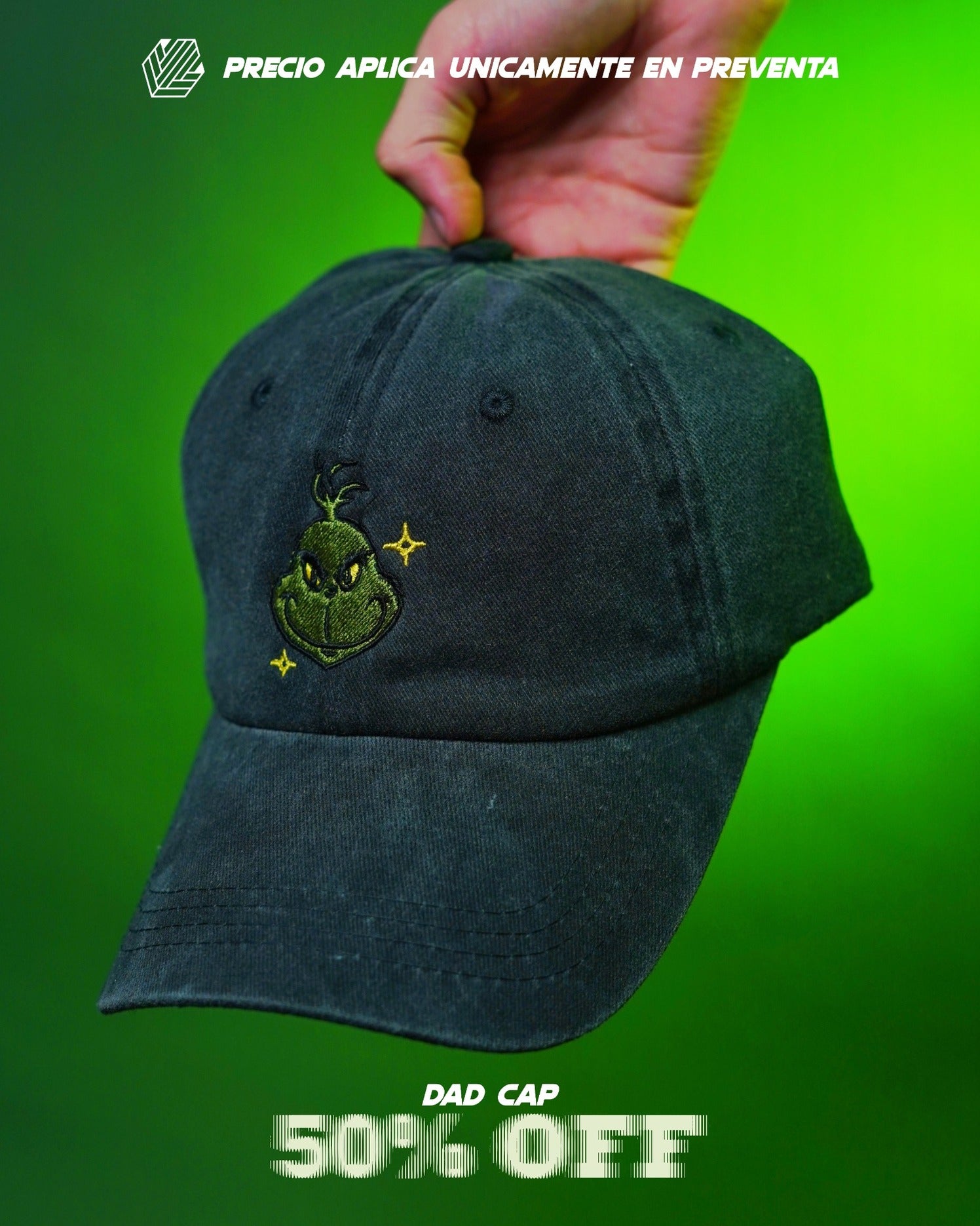 Gorra de El Grinch