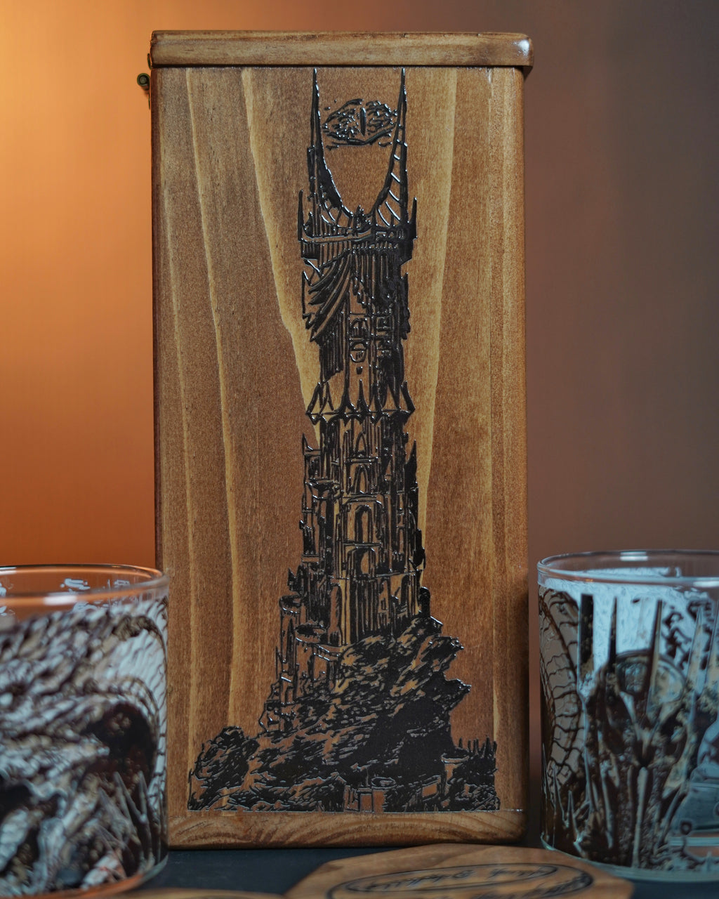 Lord of the Rings glass set