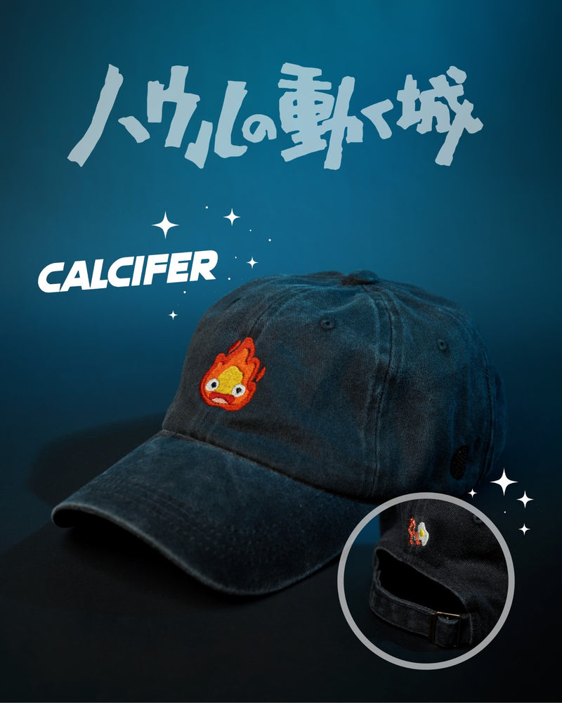 Boné de pai inspirado em A Viagem de Chihiro - Calcifer