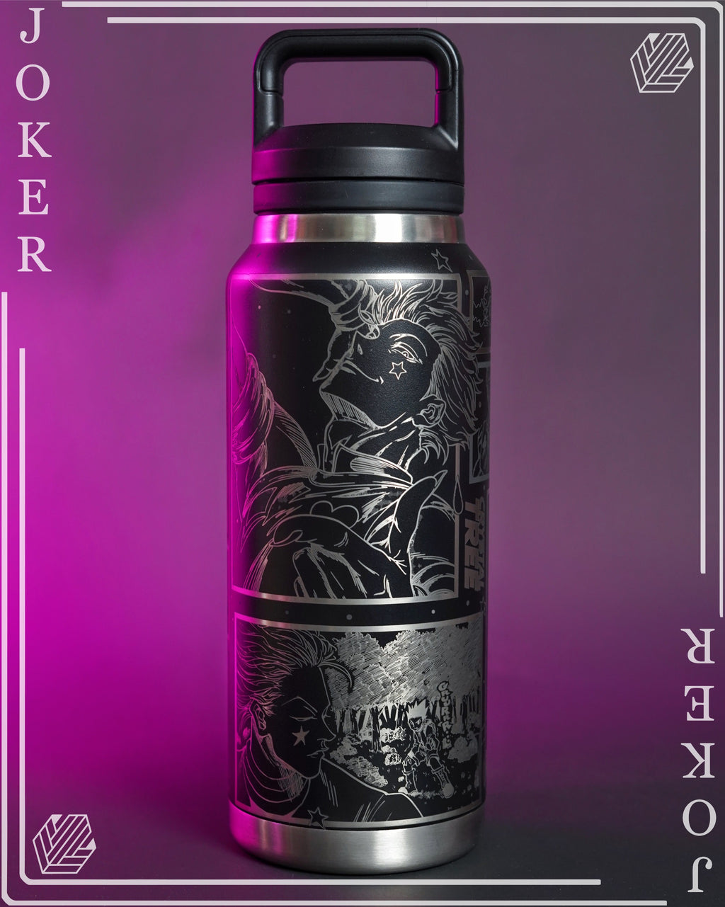 Botella Térmica Hisoka Hunter x Hunter