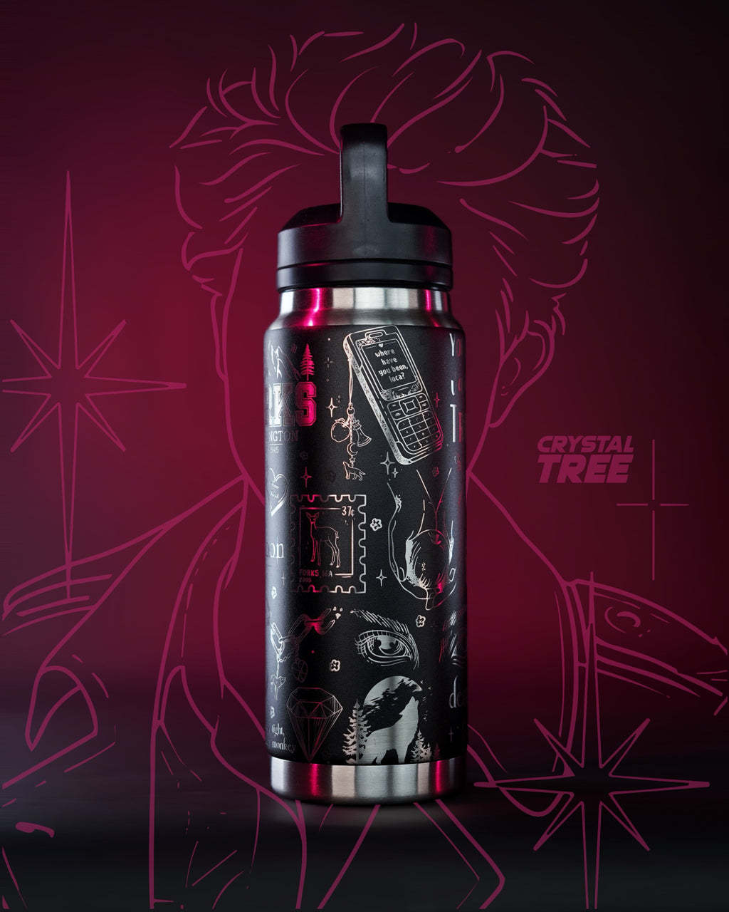 Botella Core | Crepusculo
