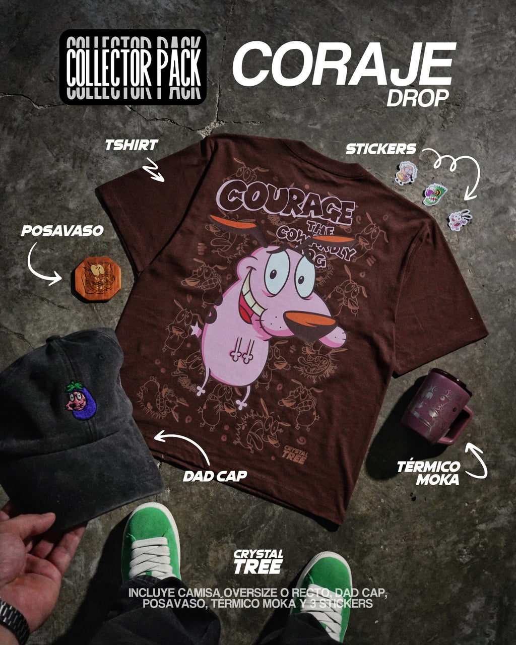 Collecto Pack | Coraje, el perro cobarde