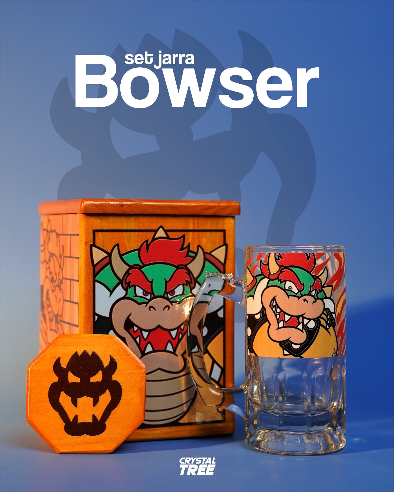 Set de jarra Bowser