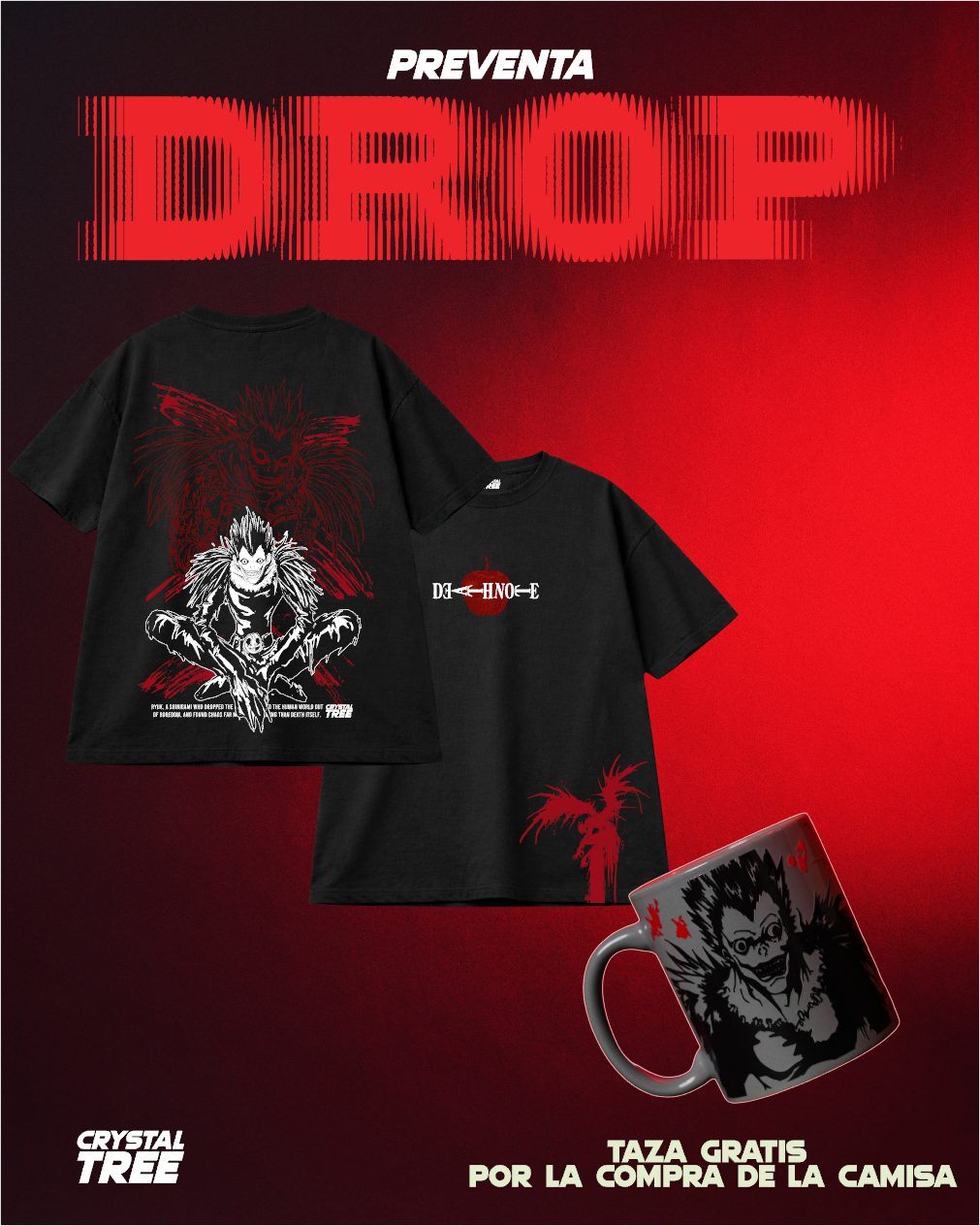 Camisa Ryuk - Death Note