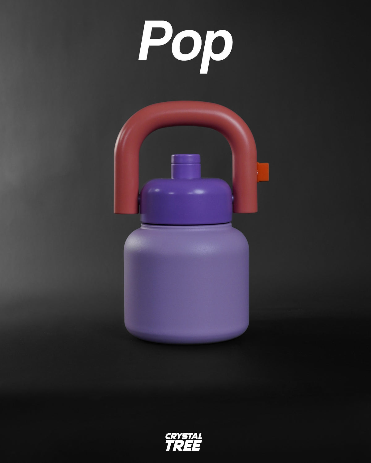 Botella Pop Morado | Personalizado