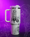 Tumbler Obanai y Mitsuri Kanroji