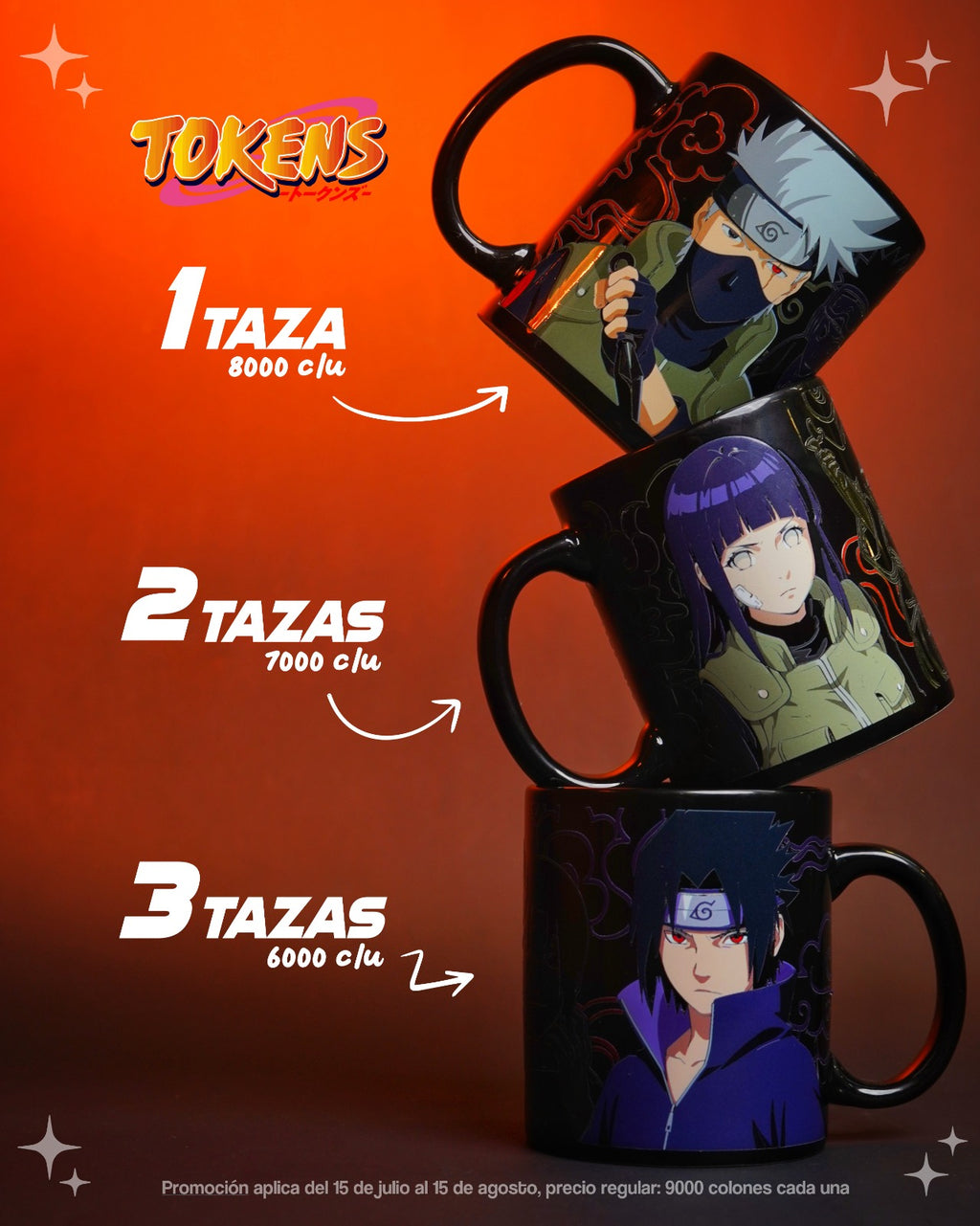 Tokens Naruto