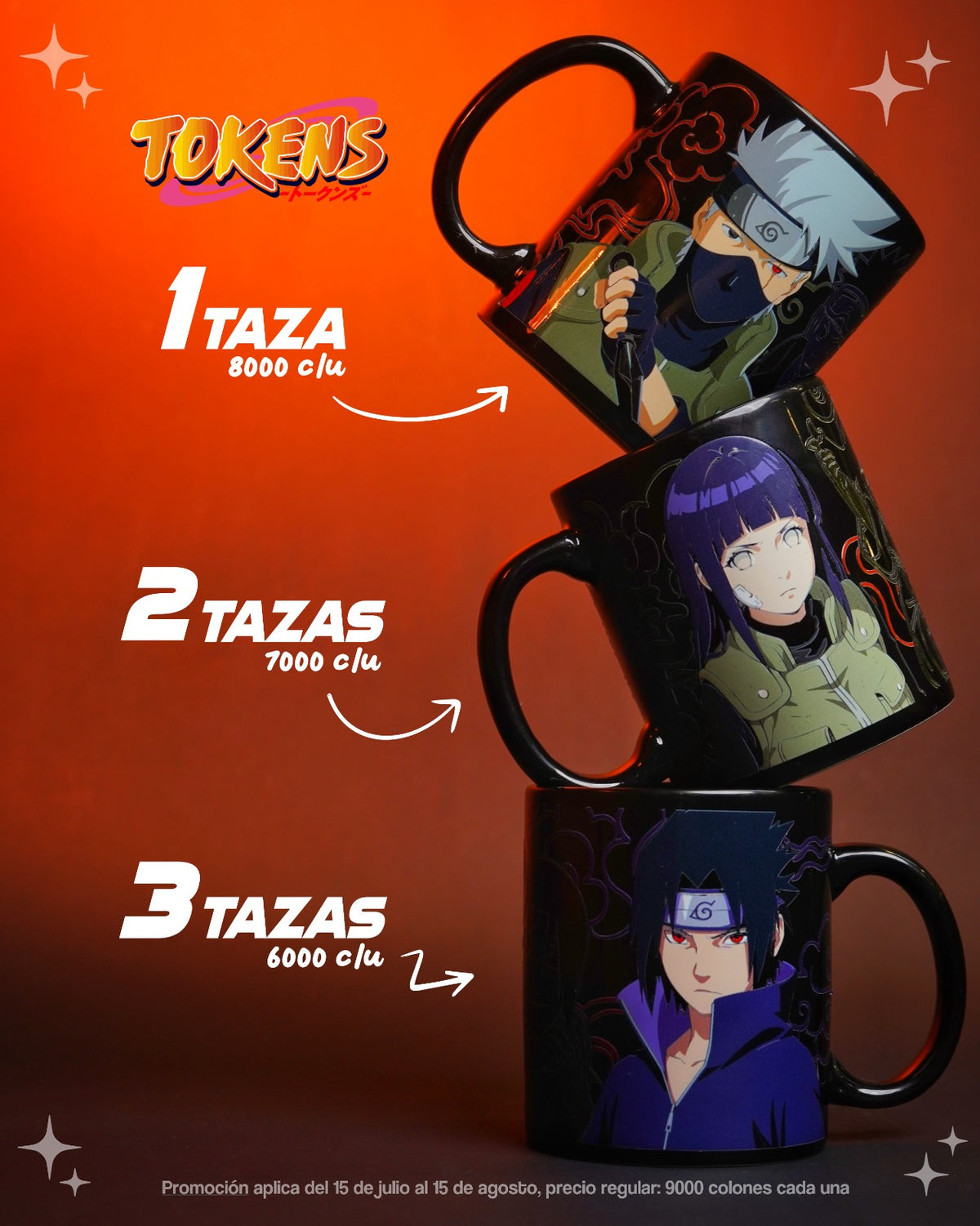 Tokens Naruto