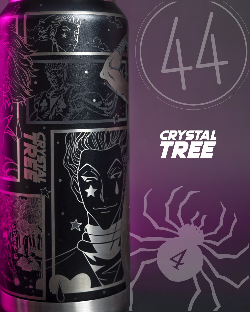 Botella Térmica Hisoka Hunter x Hunter