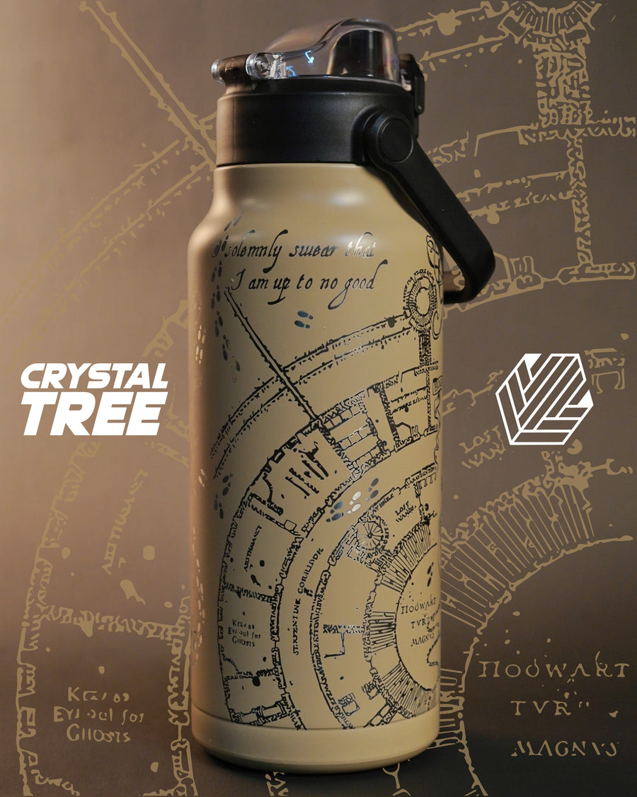 Botella Térmica Harry Potter - Mapa Merodeador