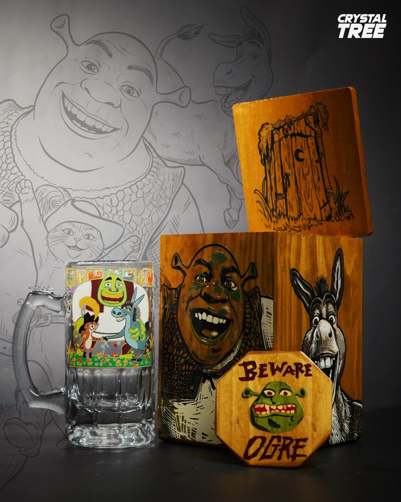 Set de Jarra Shrek