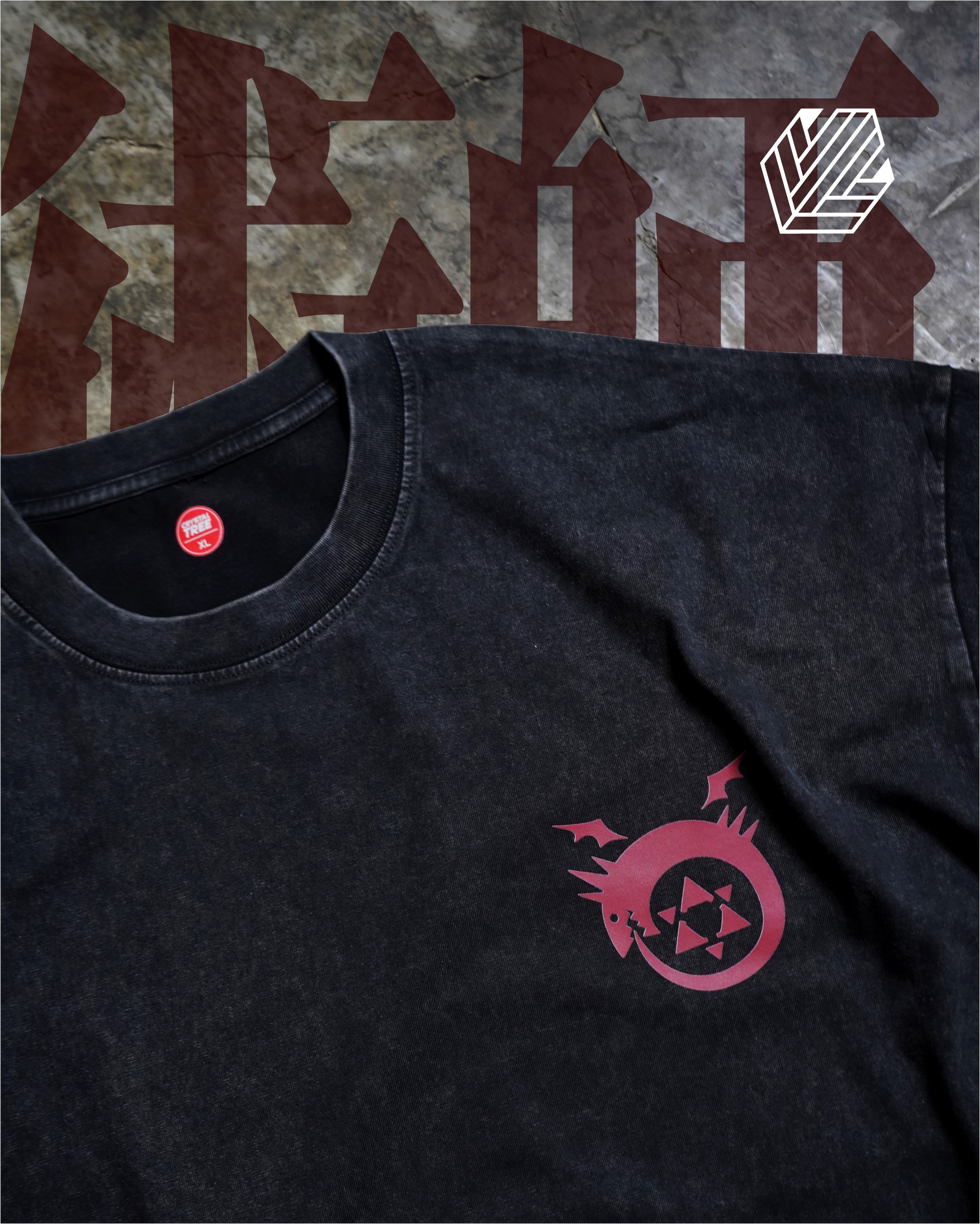 Camisa Homunculus em Fullmetal Alchemist