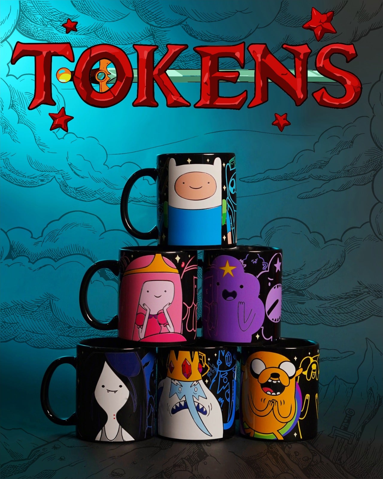 Tokens Hora de aventura