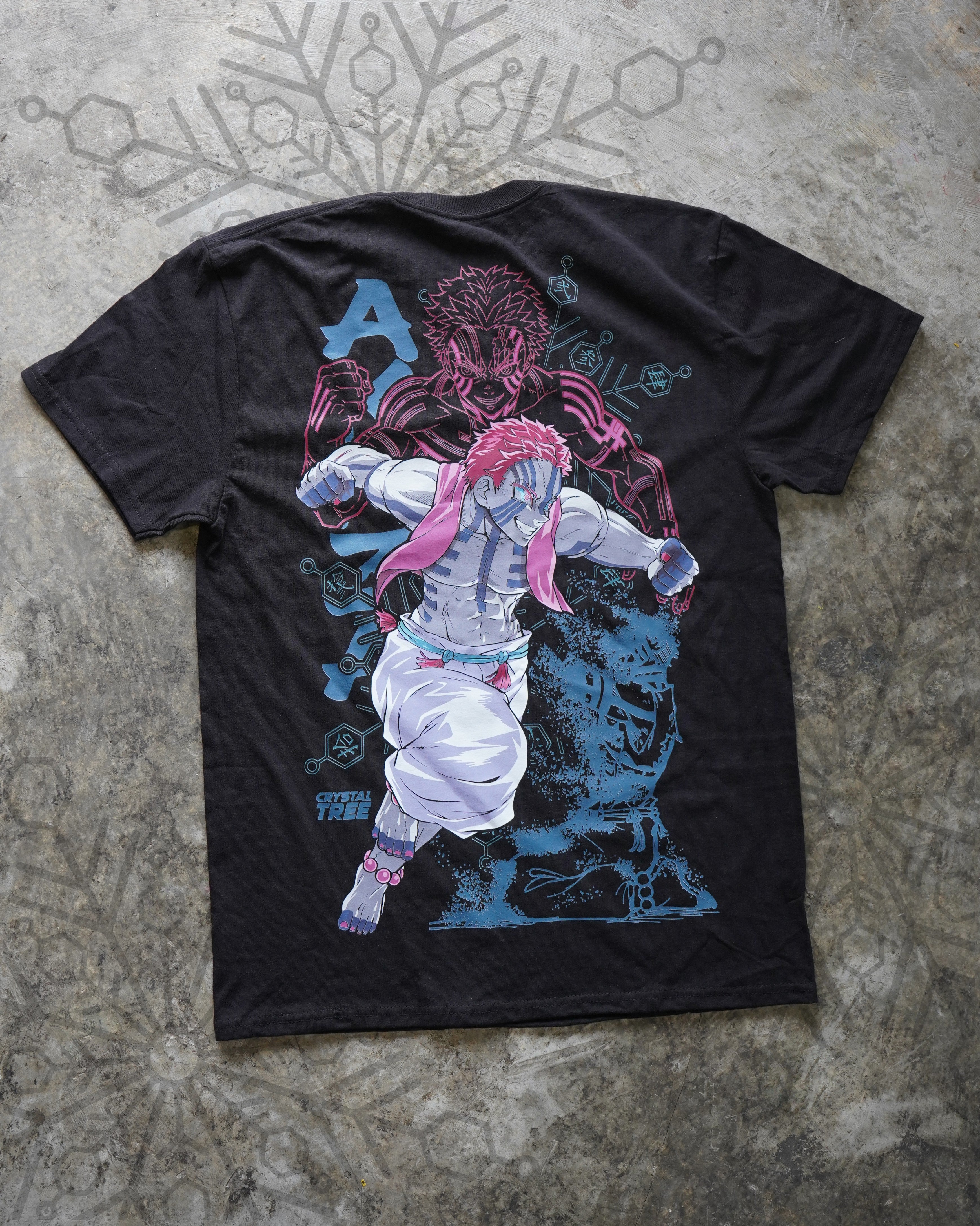 Camisa Akaza-Kimetsu no Yaiba