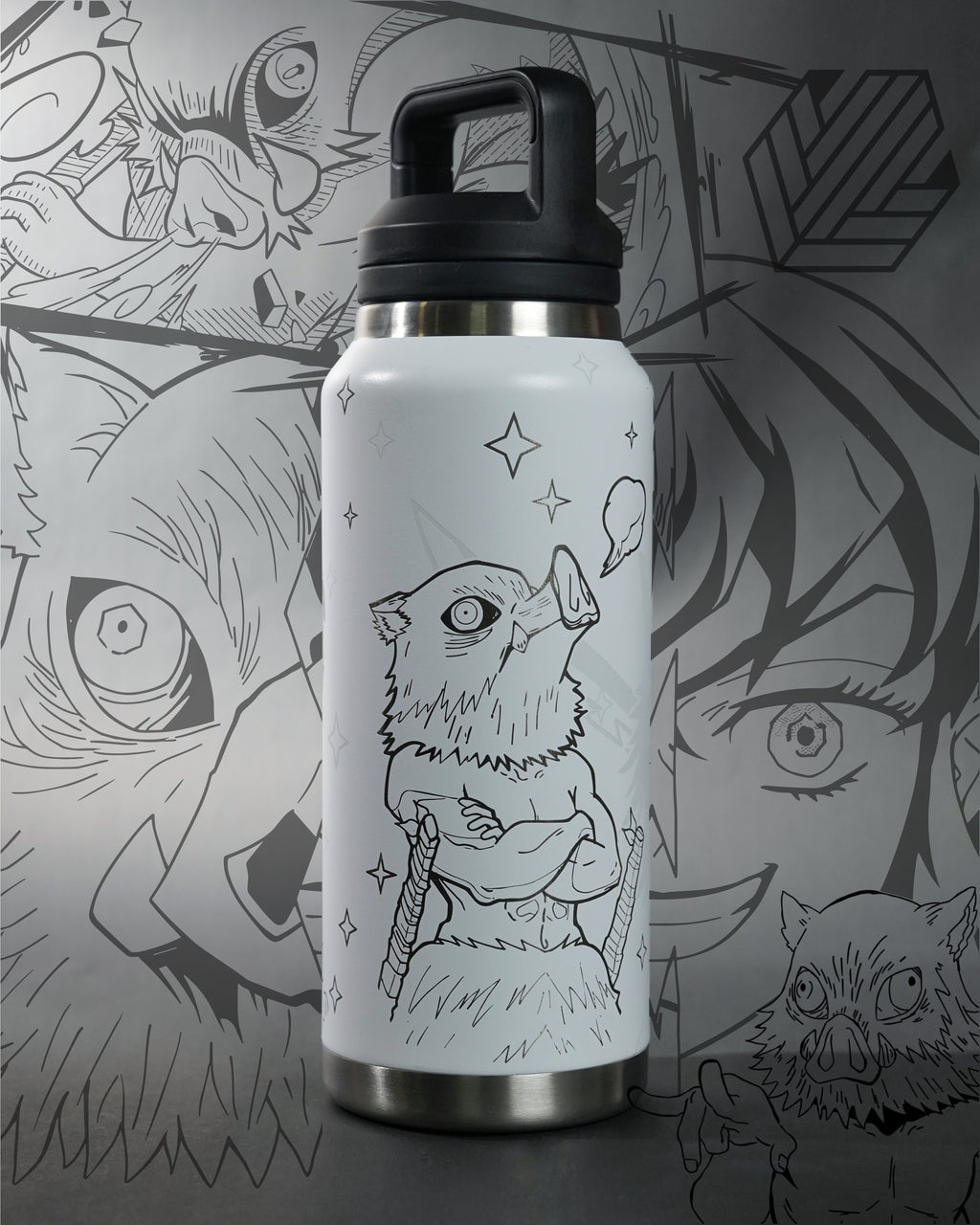 Inosuke Hashibira thermal bottle