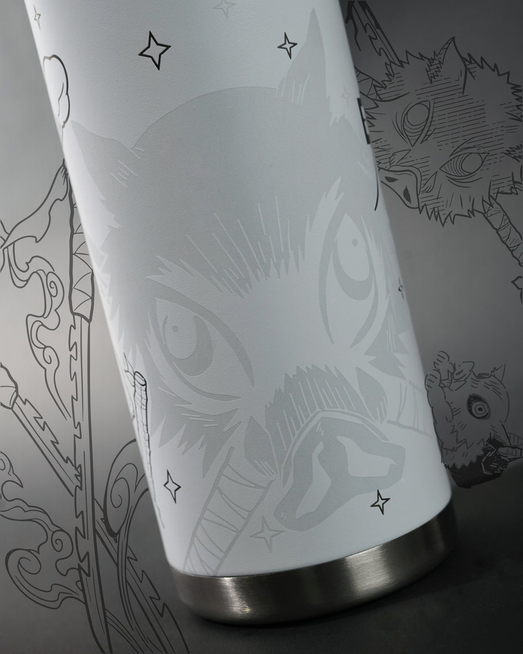 Inosuke Hashibira thermal bottle