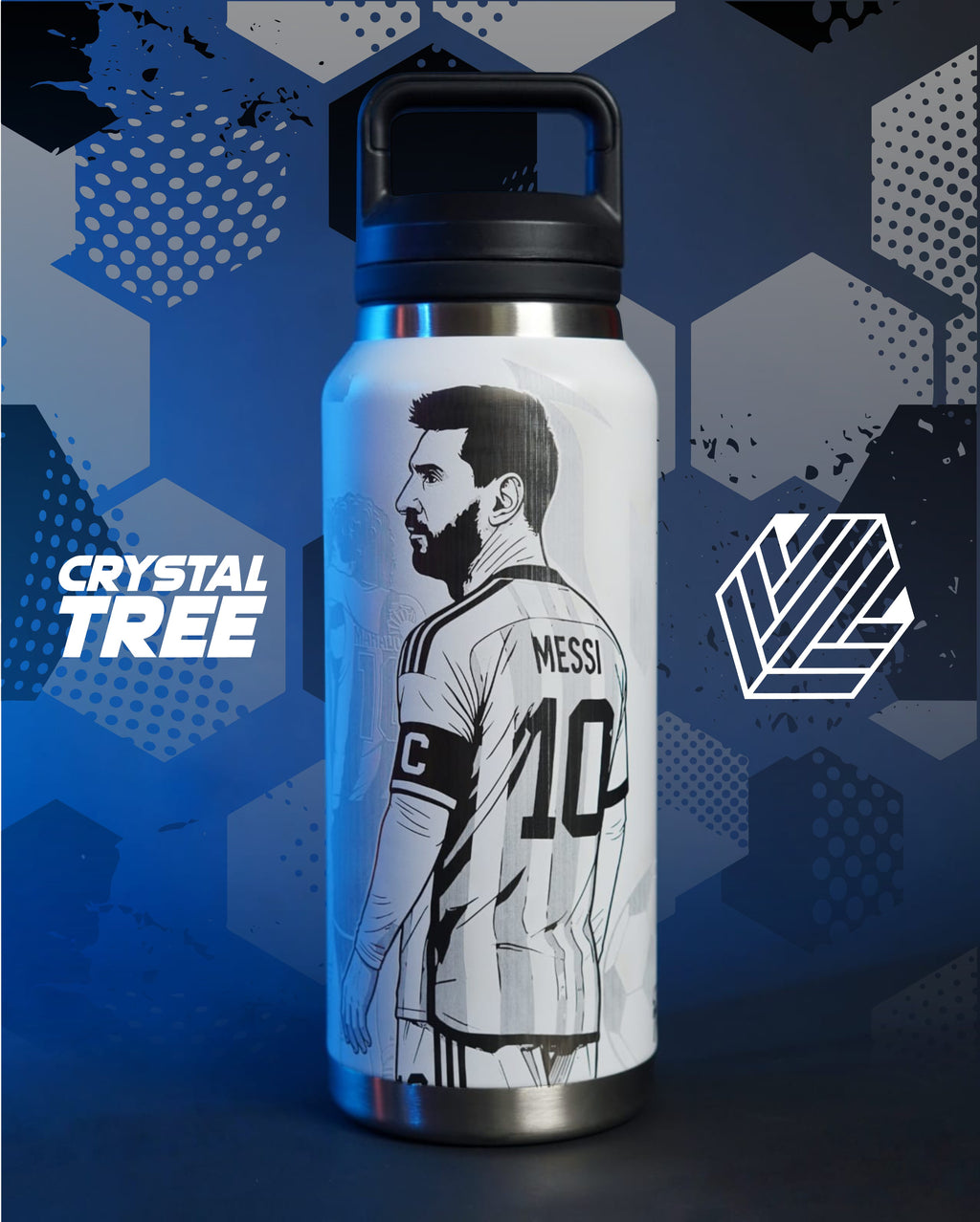 Botella Térmica Messi - Maradona