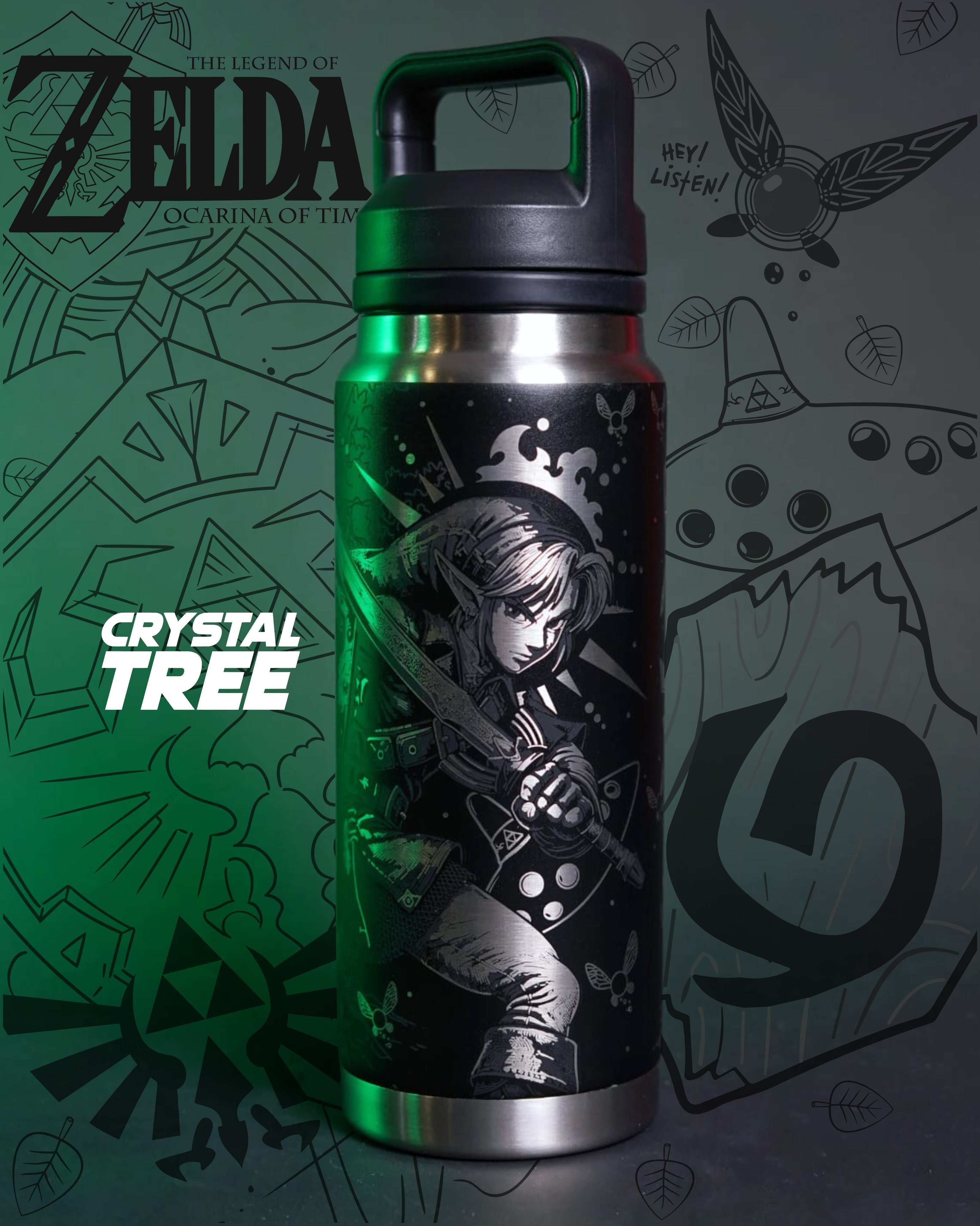 Botella Térmica Zelda - Ocarina of Time