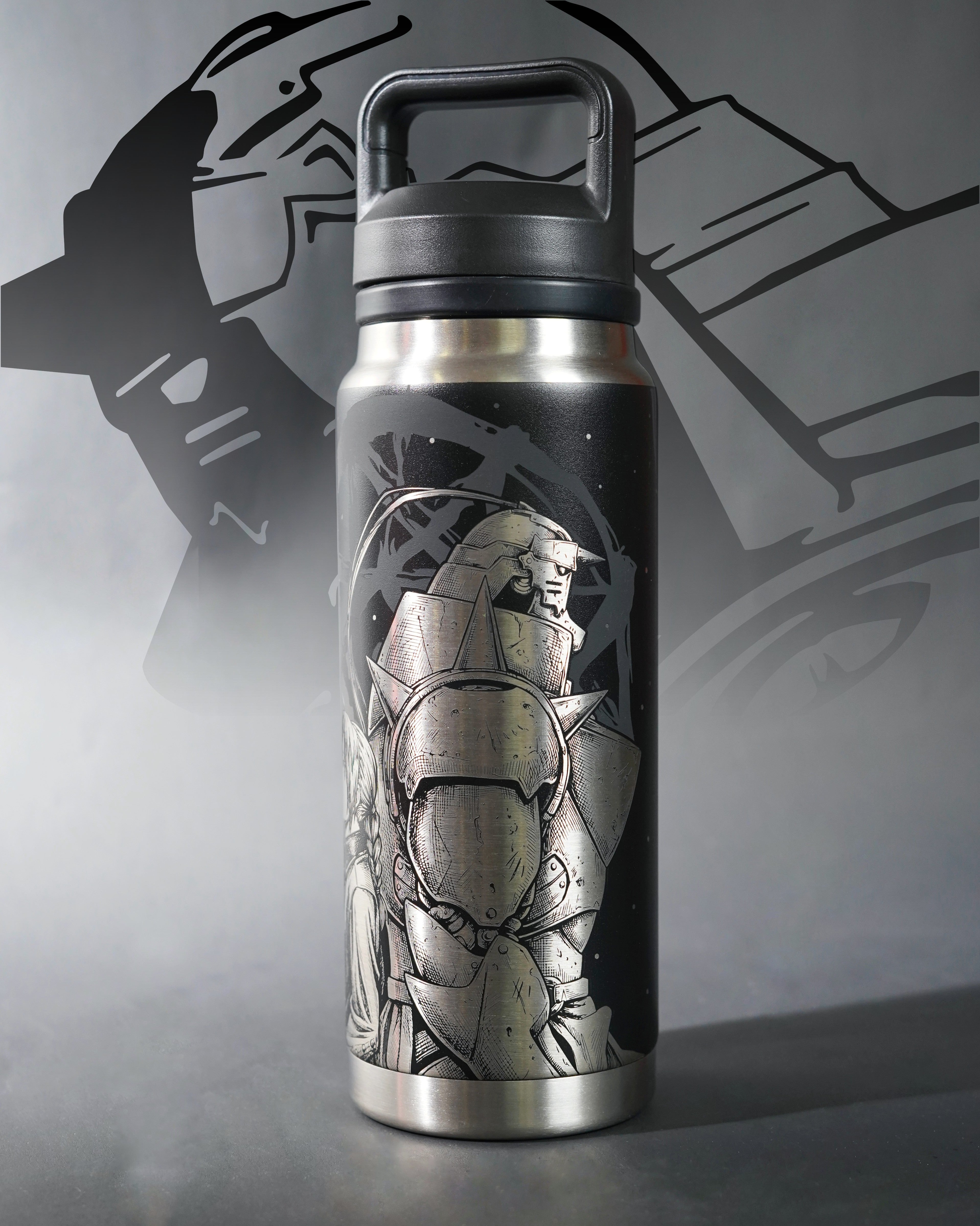 Fullmetal Thermal Bottle - Edward Elric - Alphonse Elric