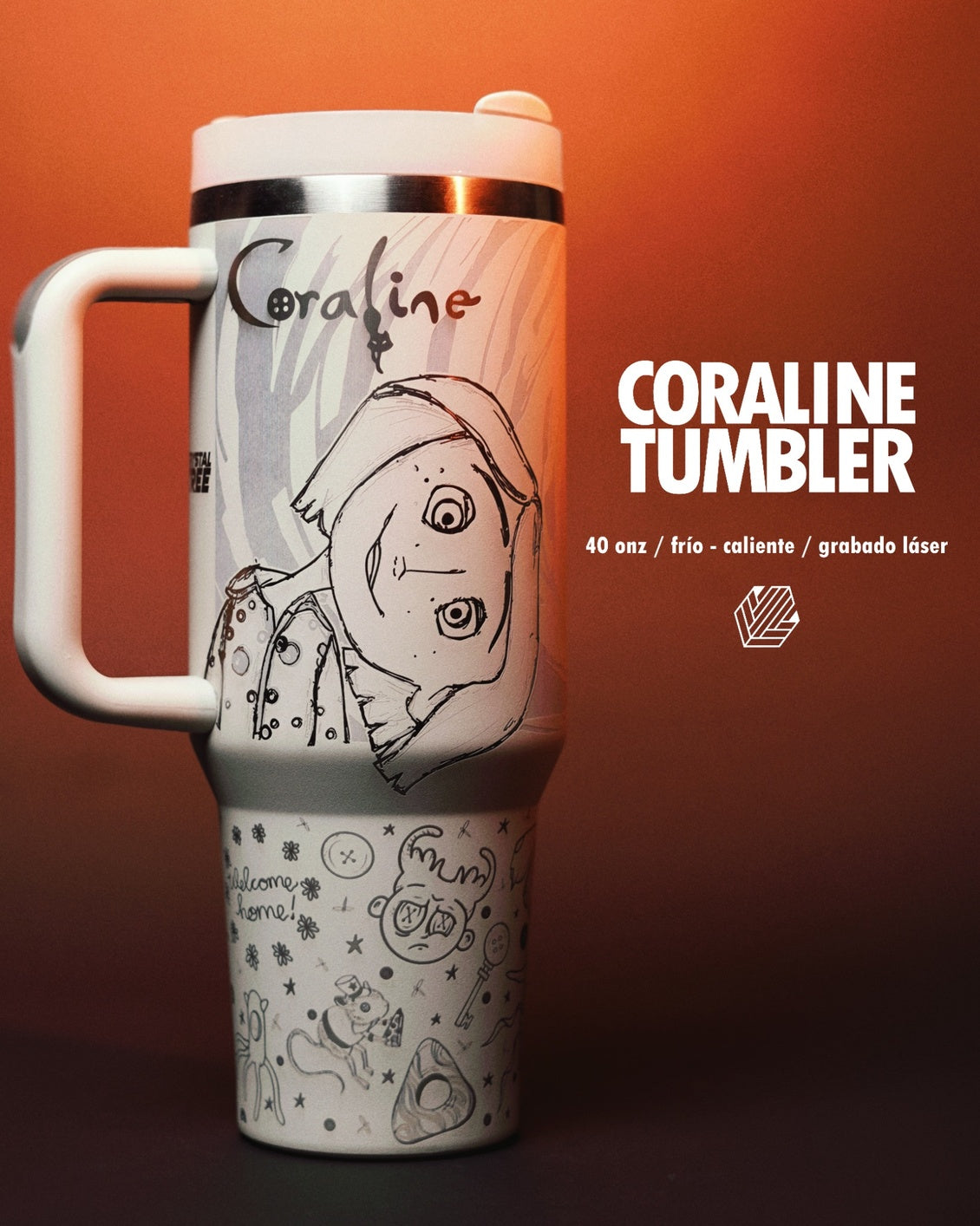 Tumbler Coraline