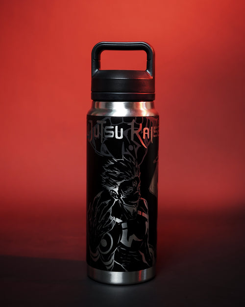 Gojo and Sukuna thermal bottle