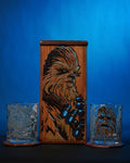 Set of 2 Chewbacca Whiskey Glasses