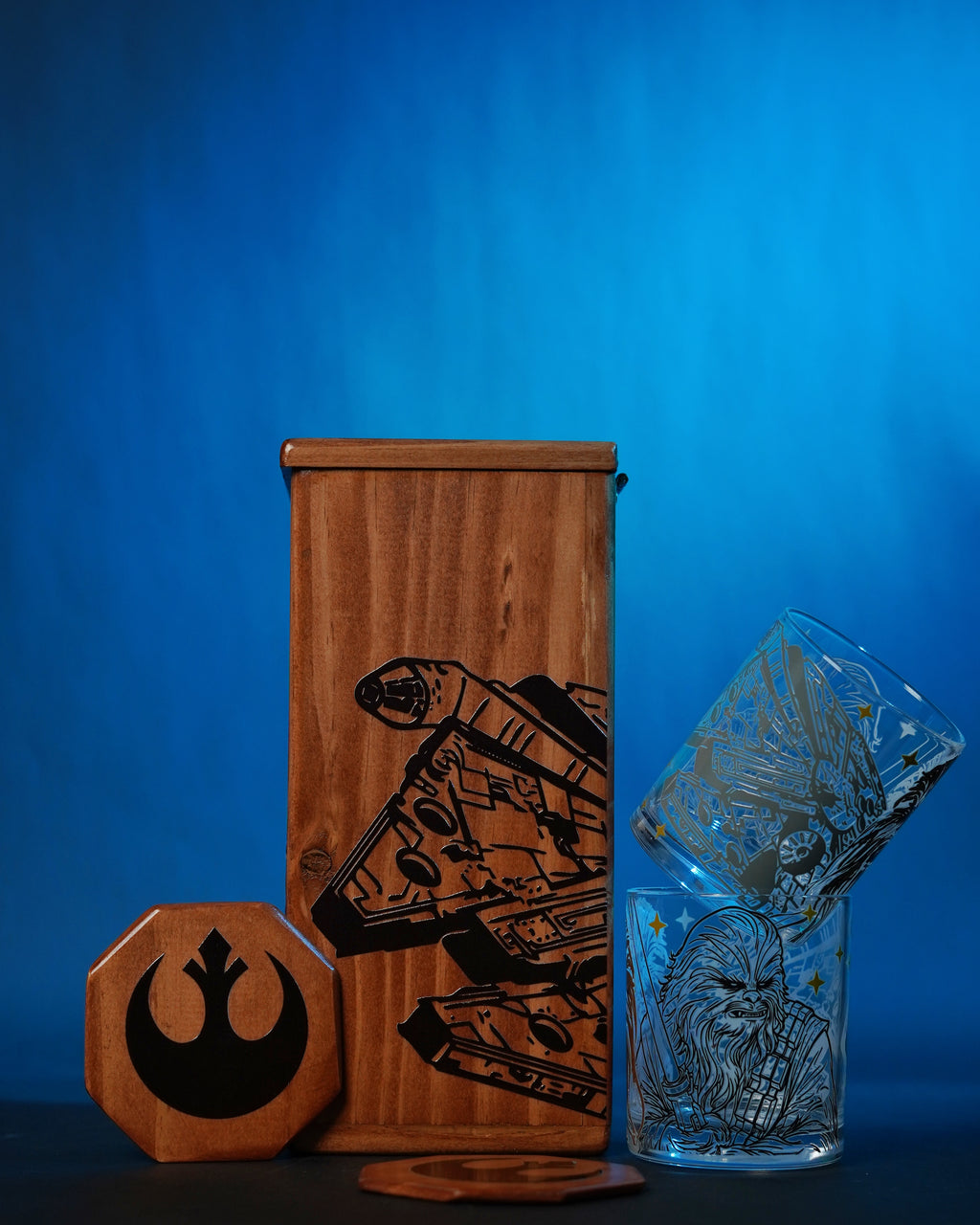 Set 2 Whiskeros Chewbacca