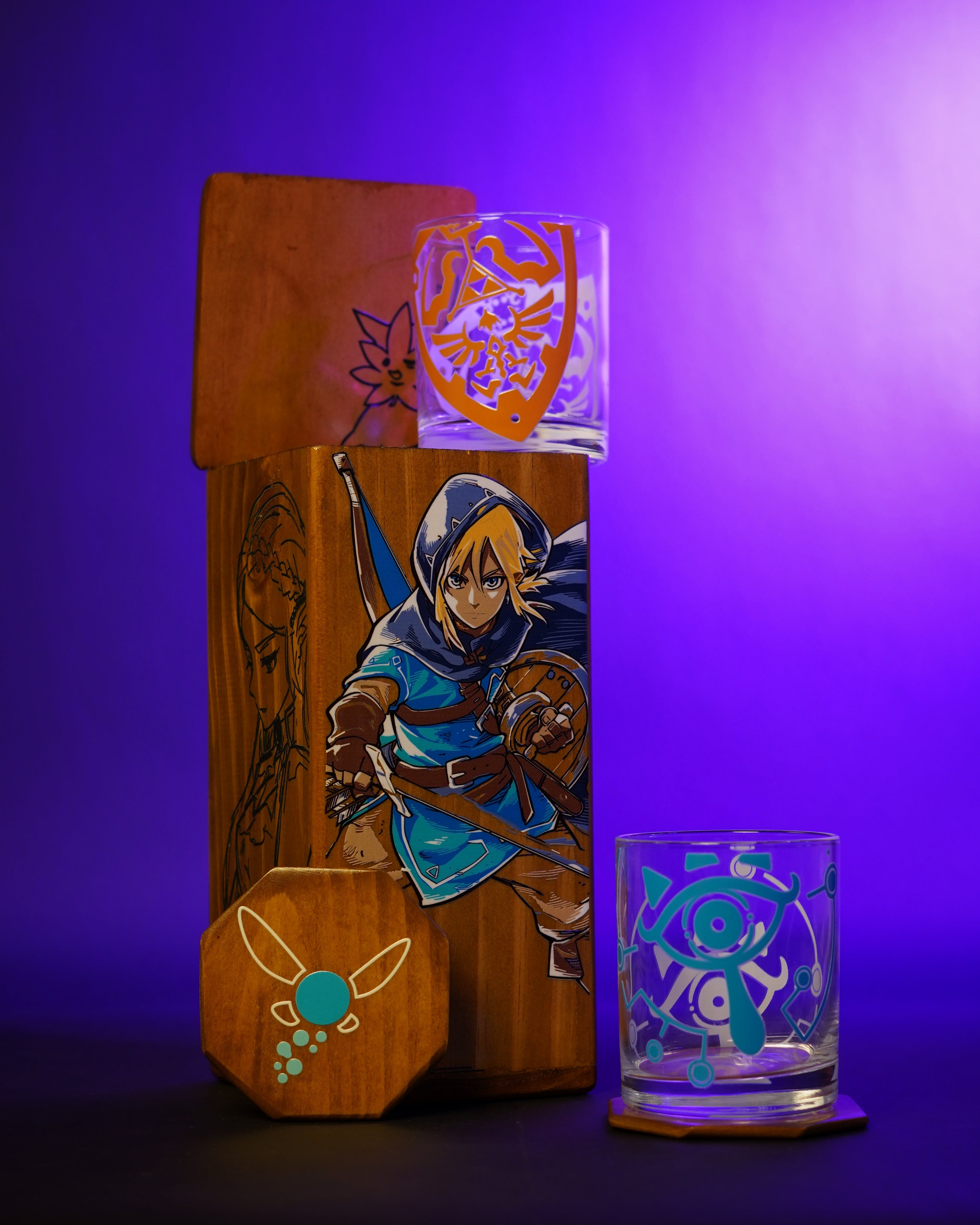 Set 2 Whiskeros de Zelda