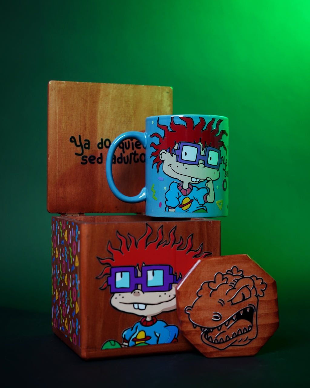 Conjunto de canecas Rugrats - Chuckie Tile