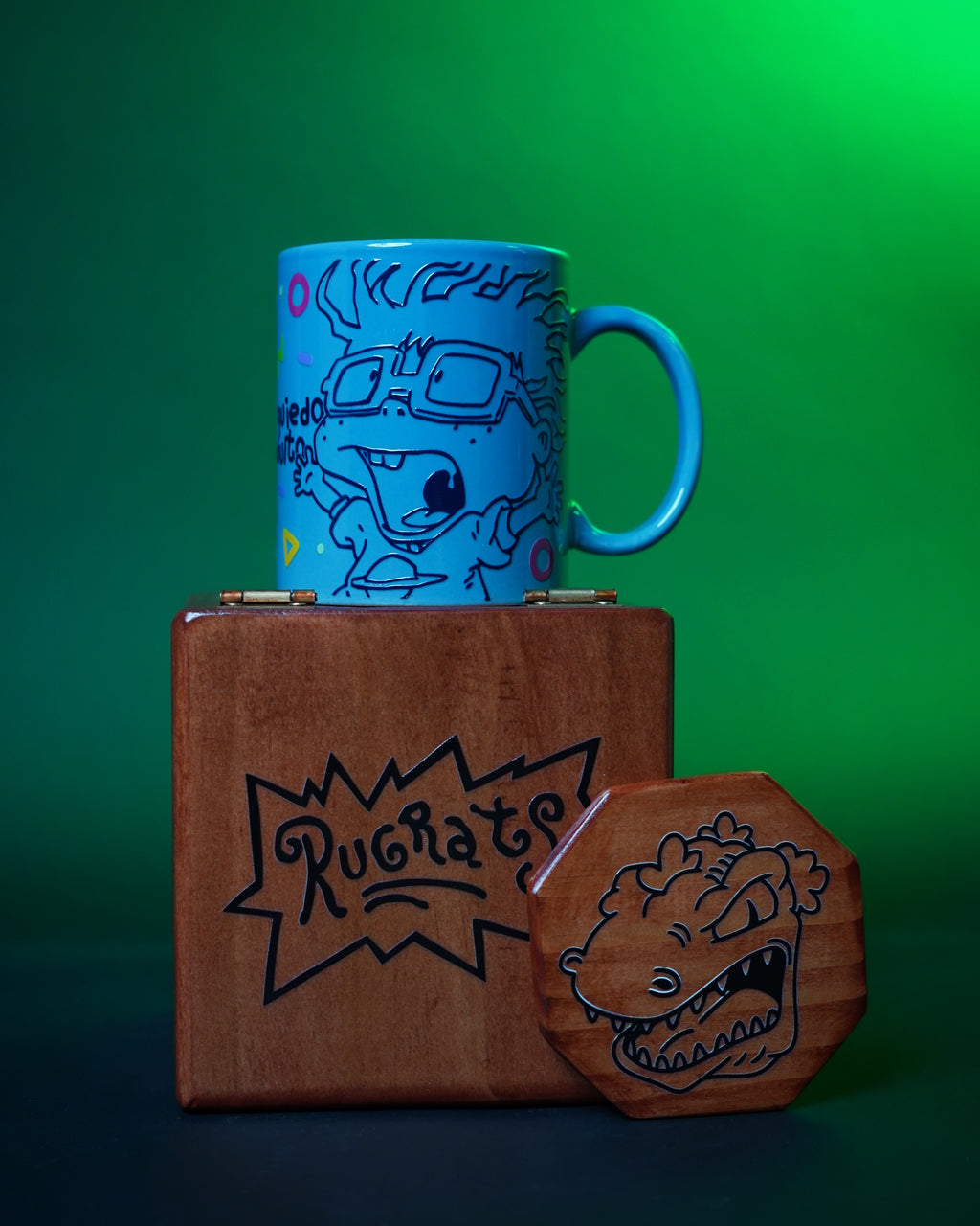 Conjunto de canecas Rugrats - Chuckie Tile