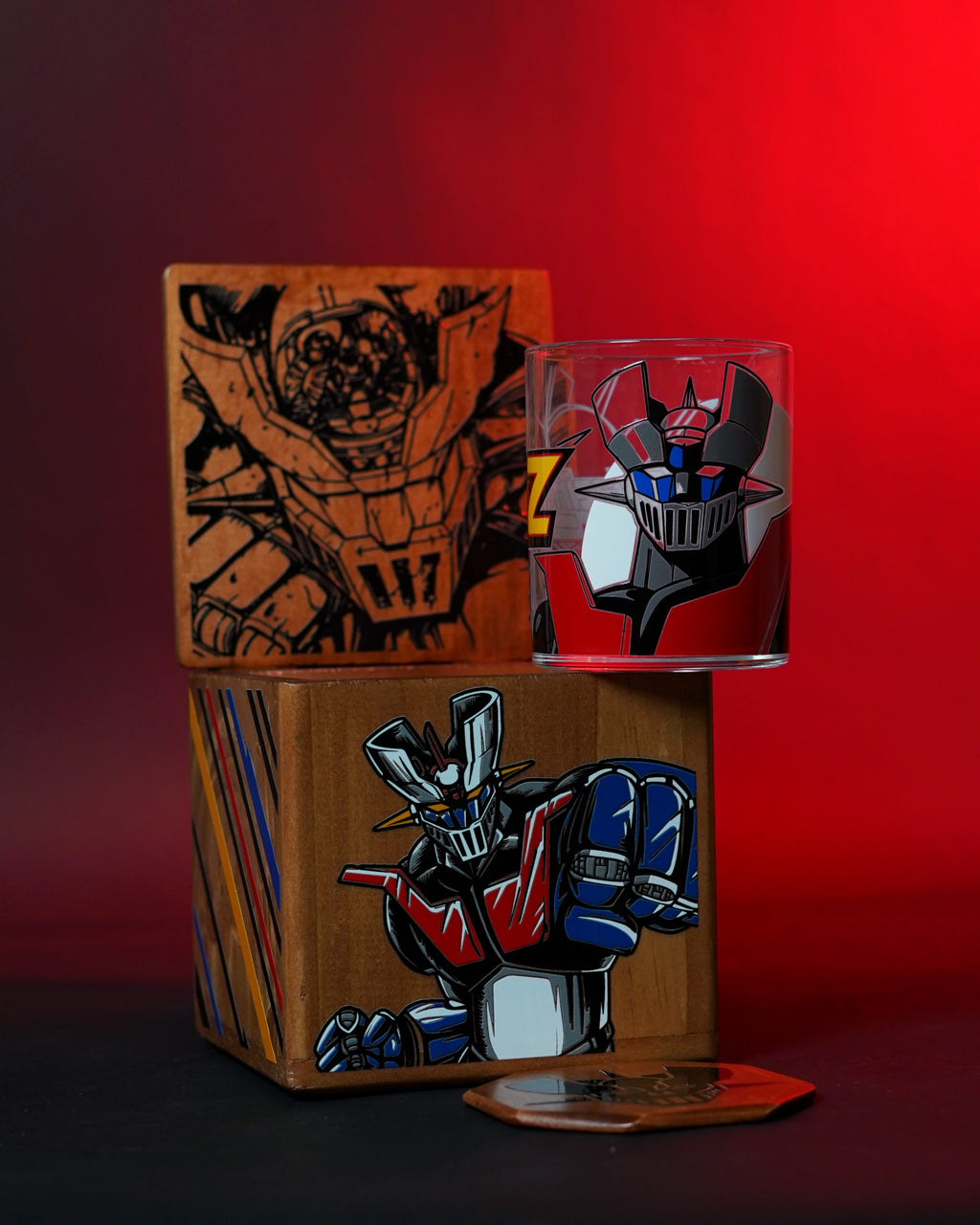 Conjunto de uísque Mazinger Z