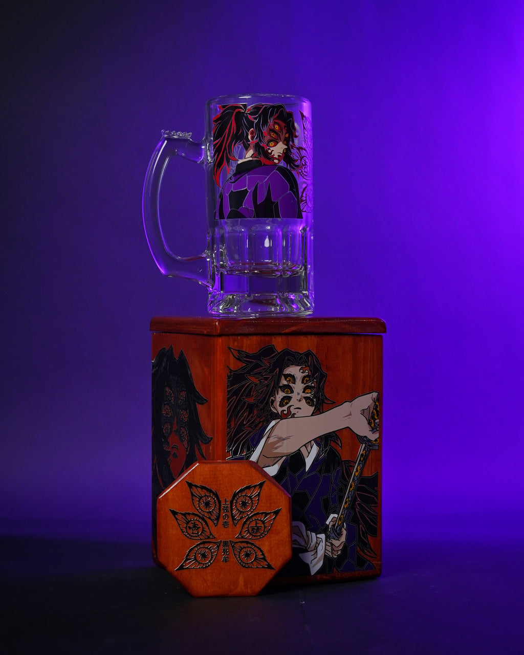 Conjunto de jarras Kokushibo – Lua Superior 1