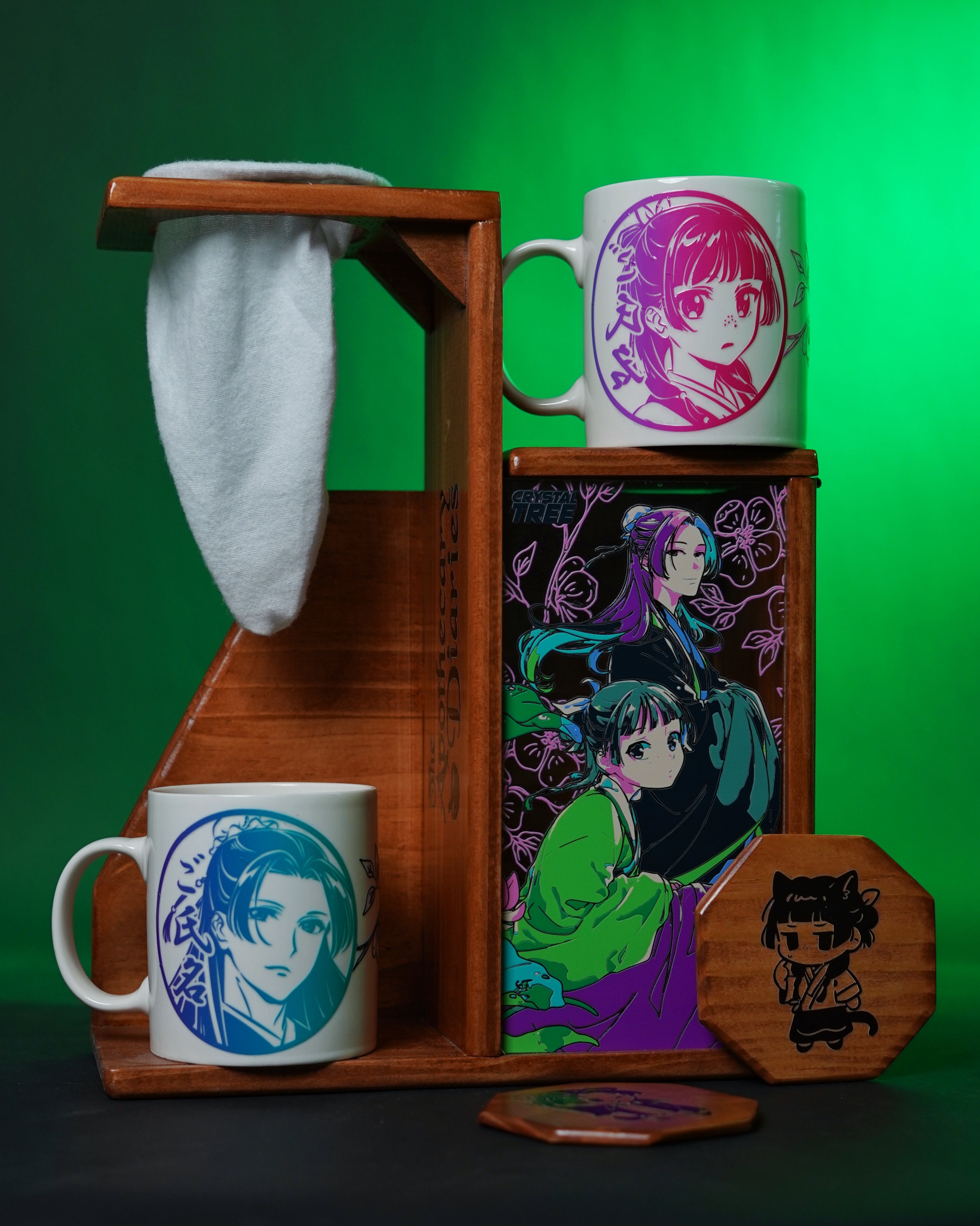 Set Chorreado de Los diarios de la boticaria - Maomao y Jinshi