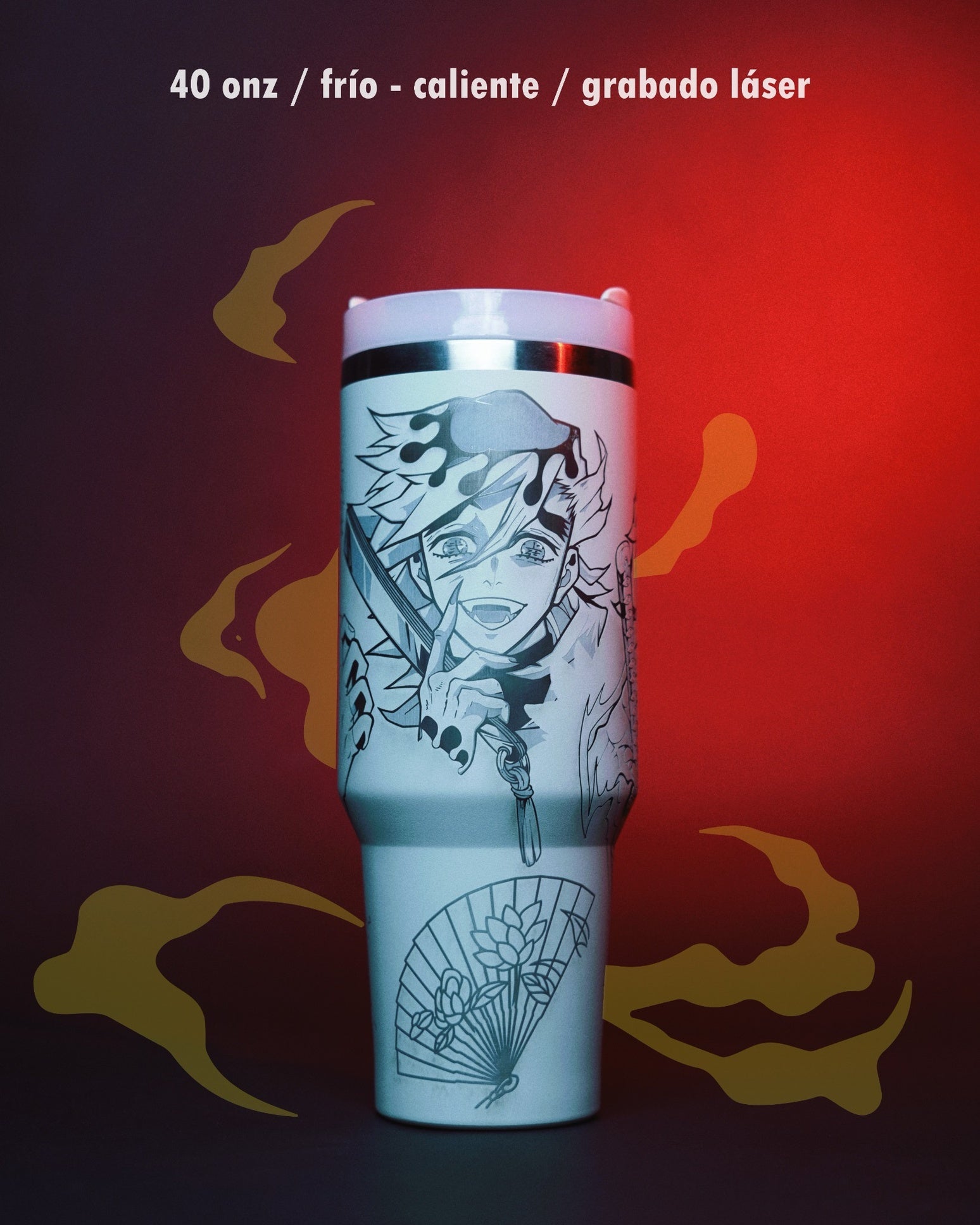 Tumbler Kokushibo - Doma - Akaza