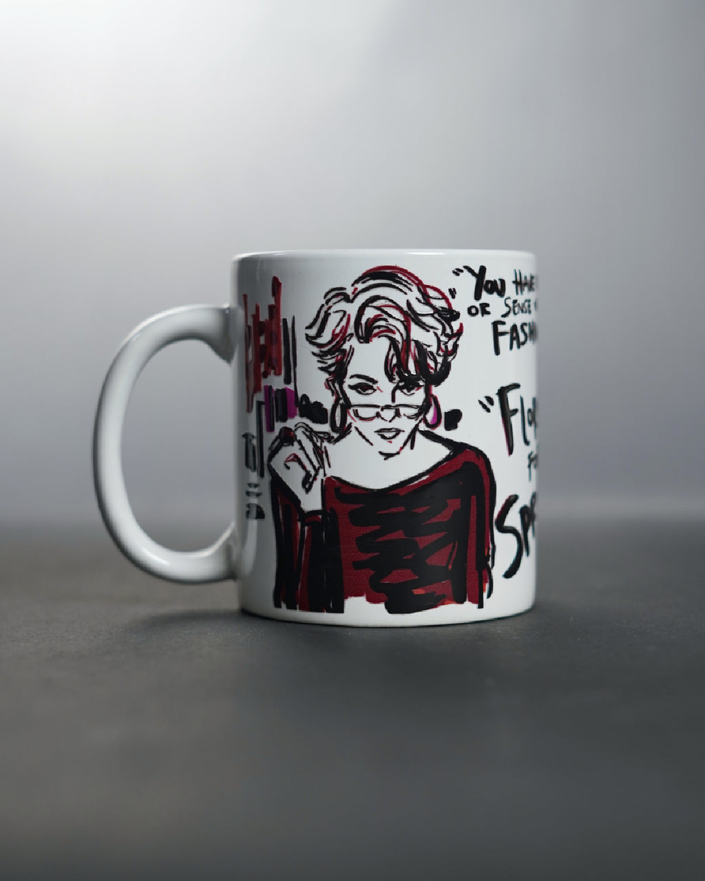 Taza El diablo viste a la moda