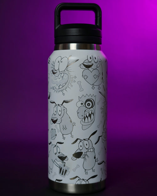Courage the Cowardly Dog Thermal Bottle
