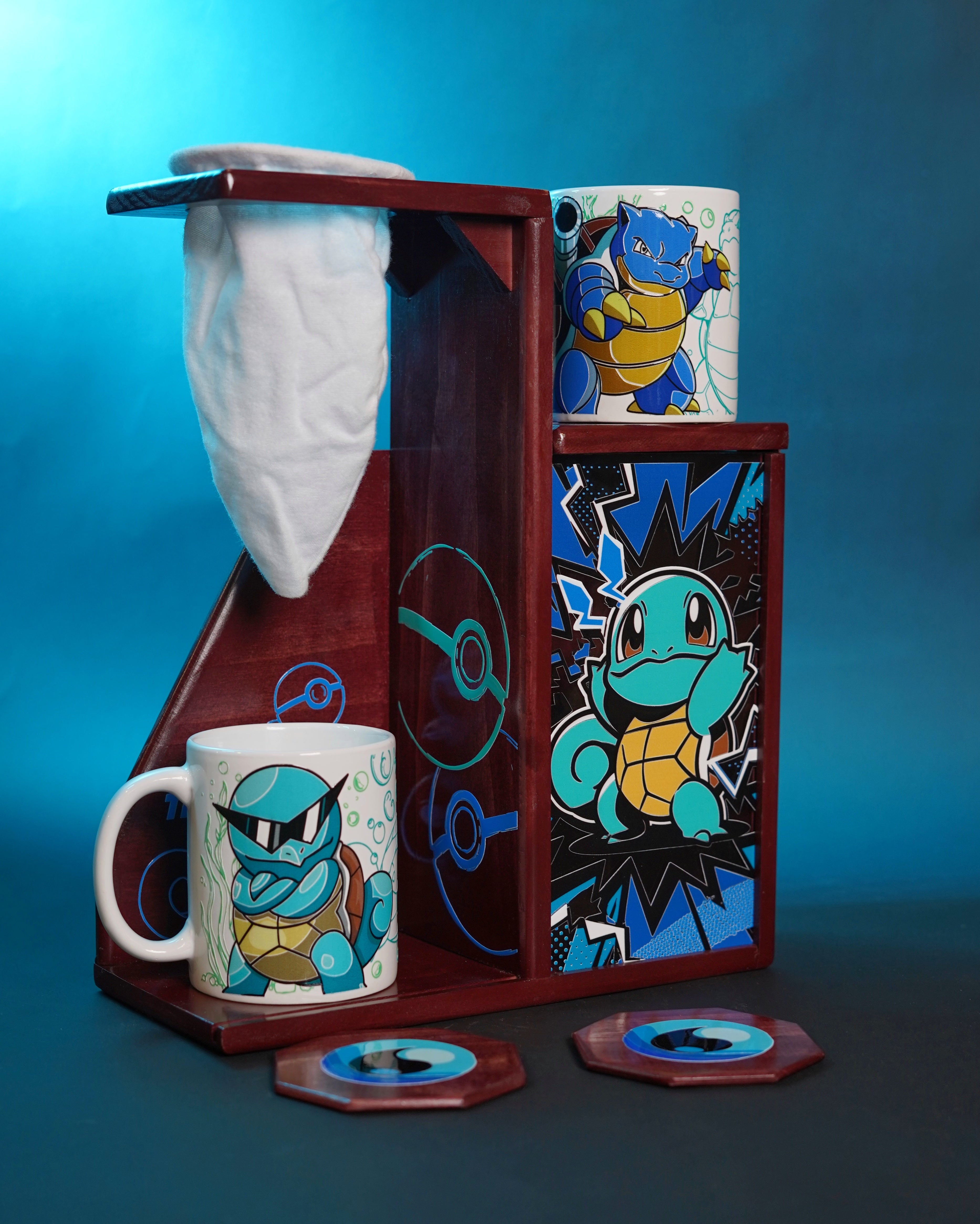 Set Chorreador Squirtle Pokemon