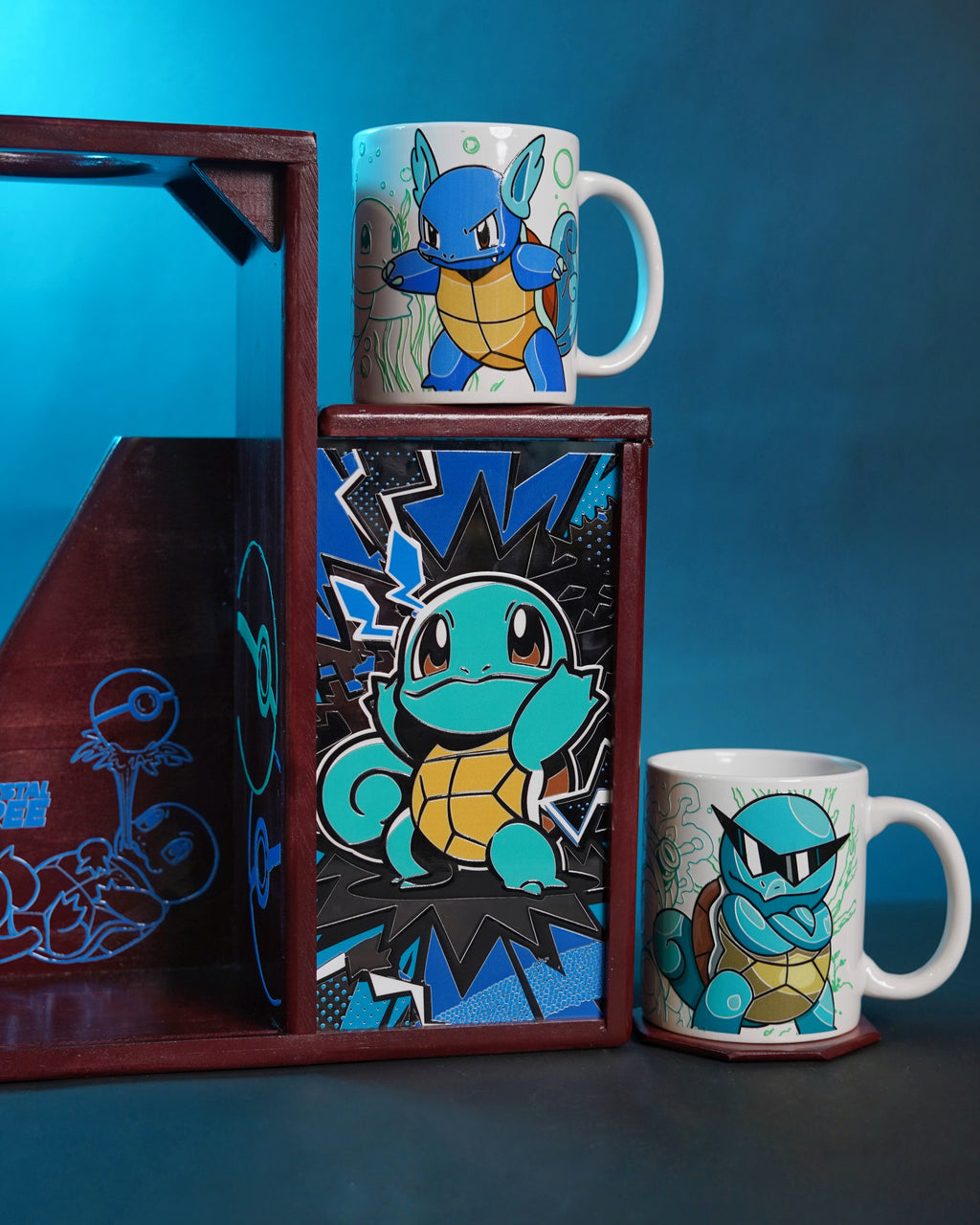 Set Chorreador Squirtle Pokemon