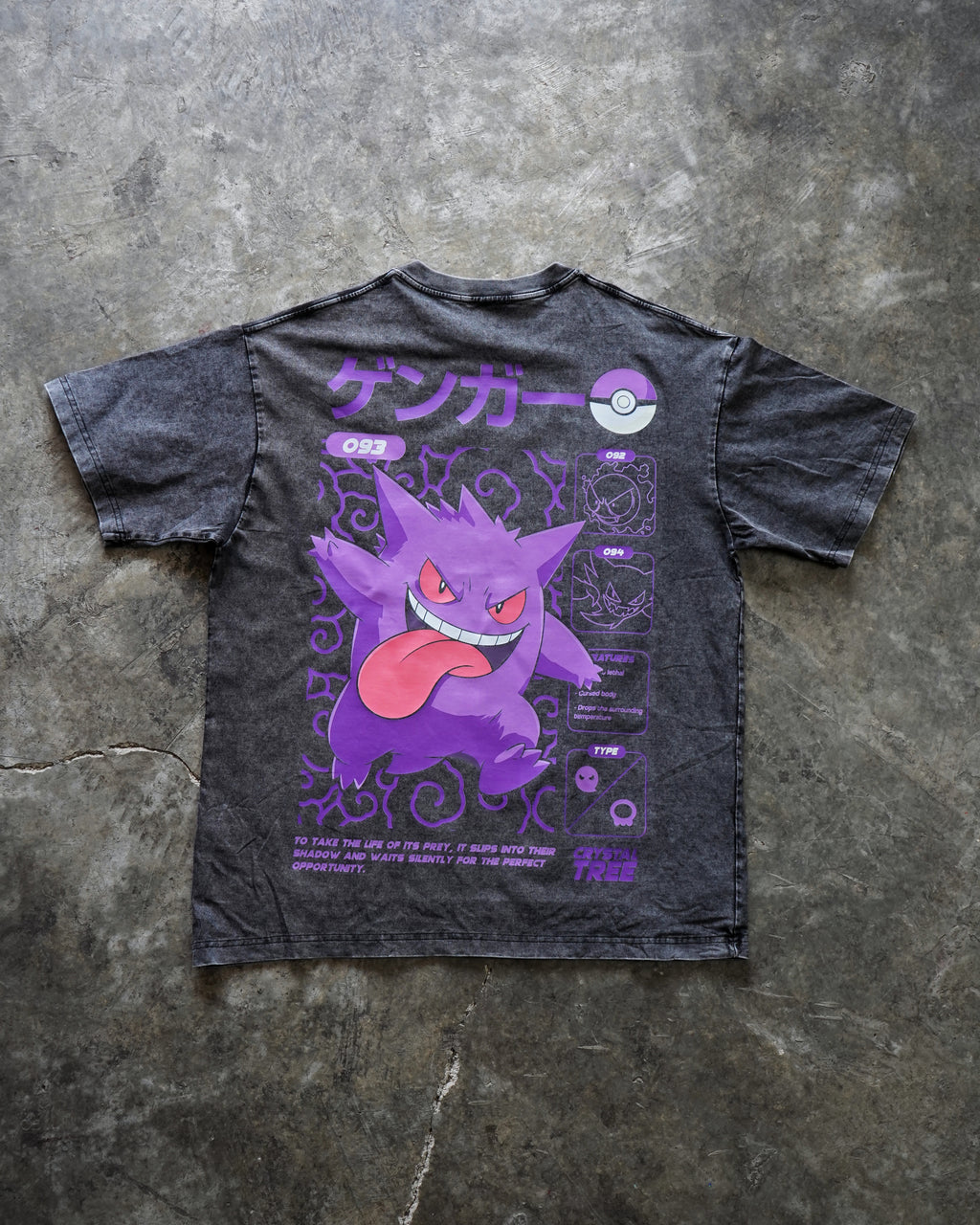 Camisa Gengar