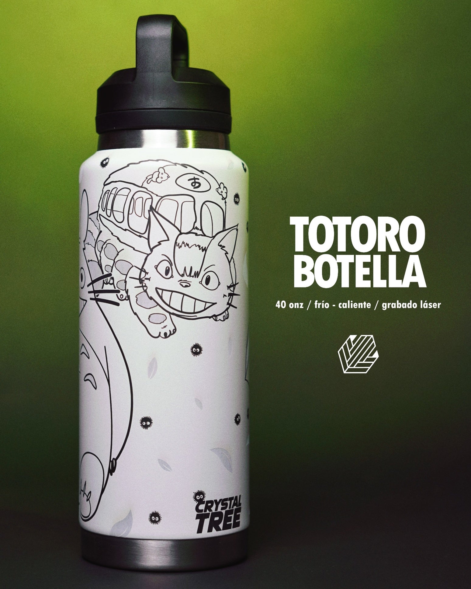Botella térmica Totoro de Studio Ghibli