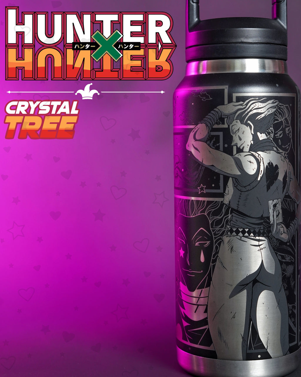 Botella Térmica Hisoka Hunter x Hunter