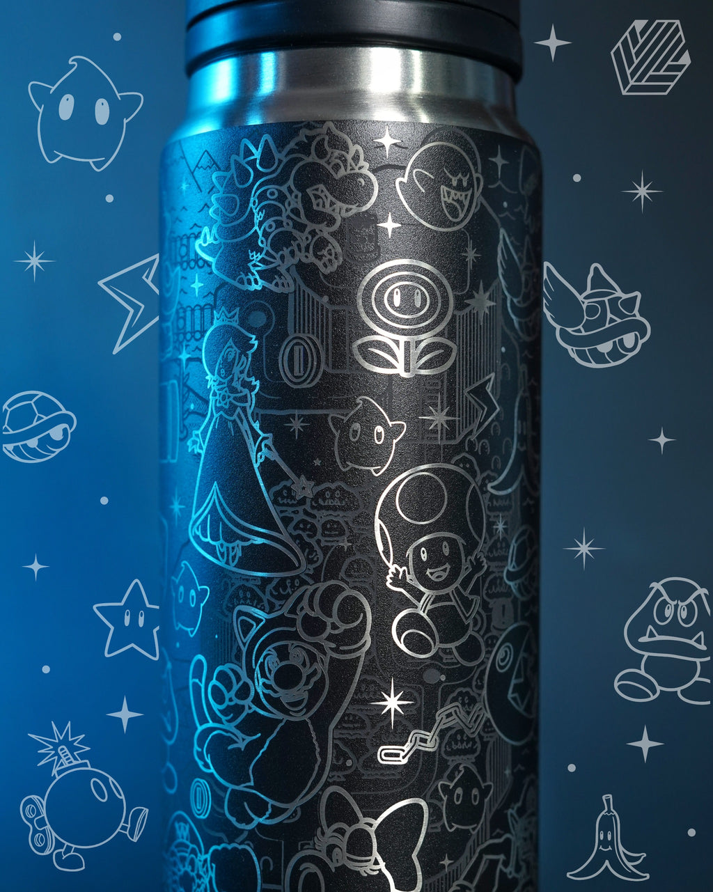 Botella Térmica Mario Bros