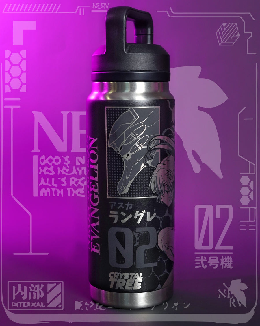 Botella Térmica Evangelion Rei - Asuka