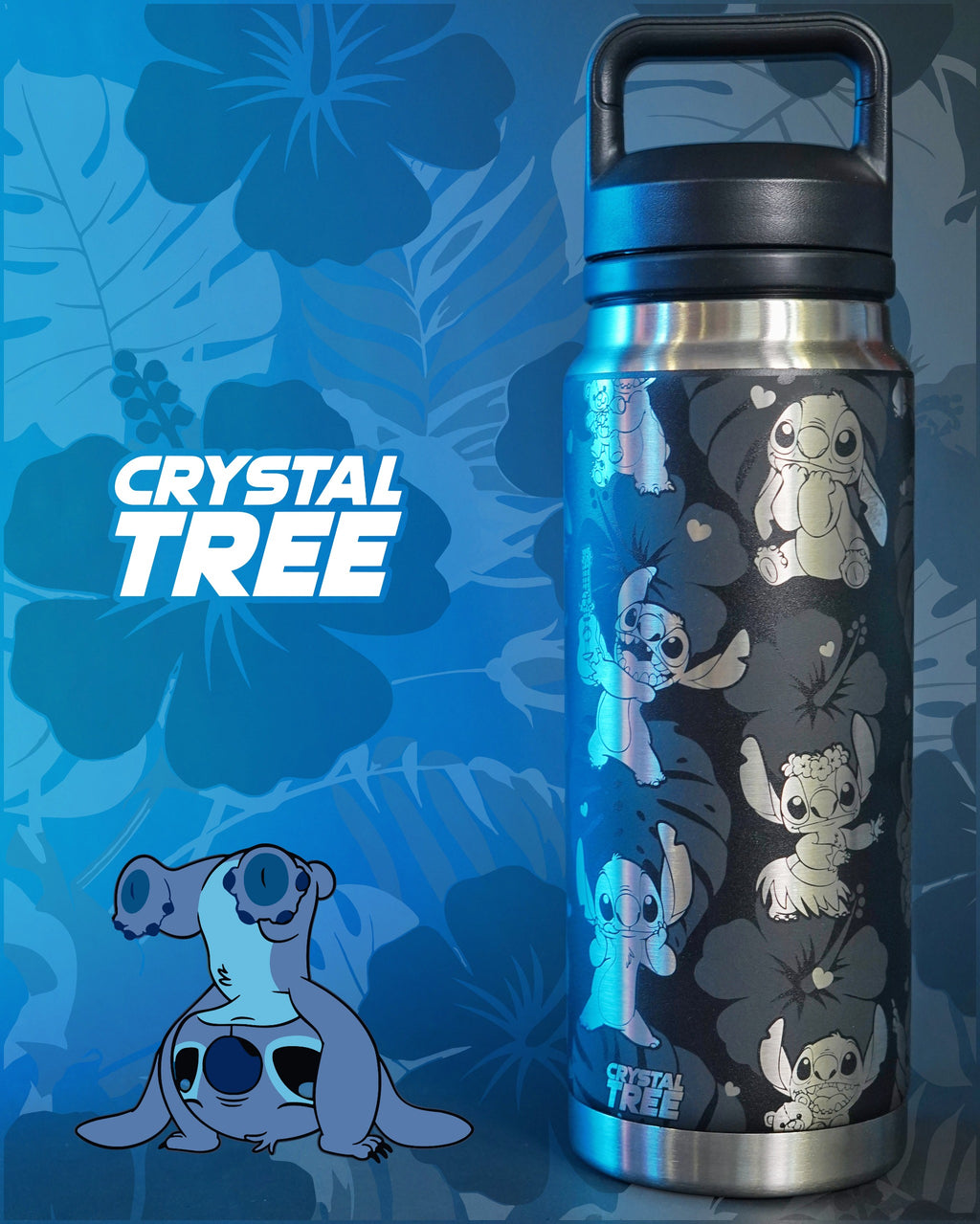 Botella Core | Lilo y Stitch | Stitch