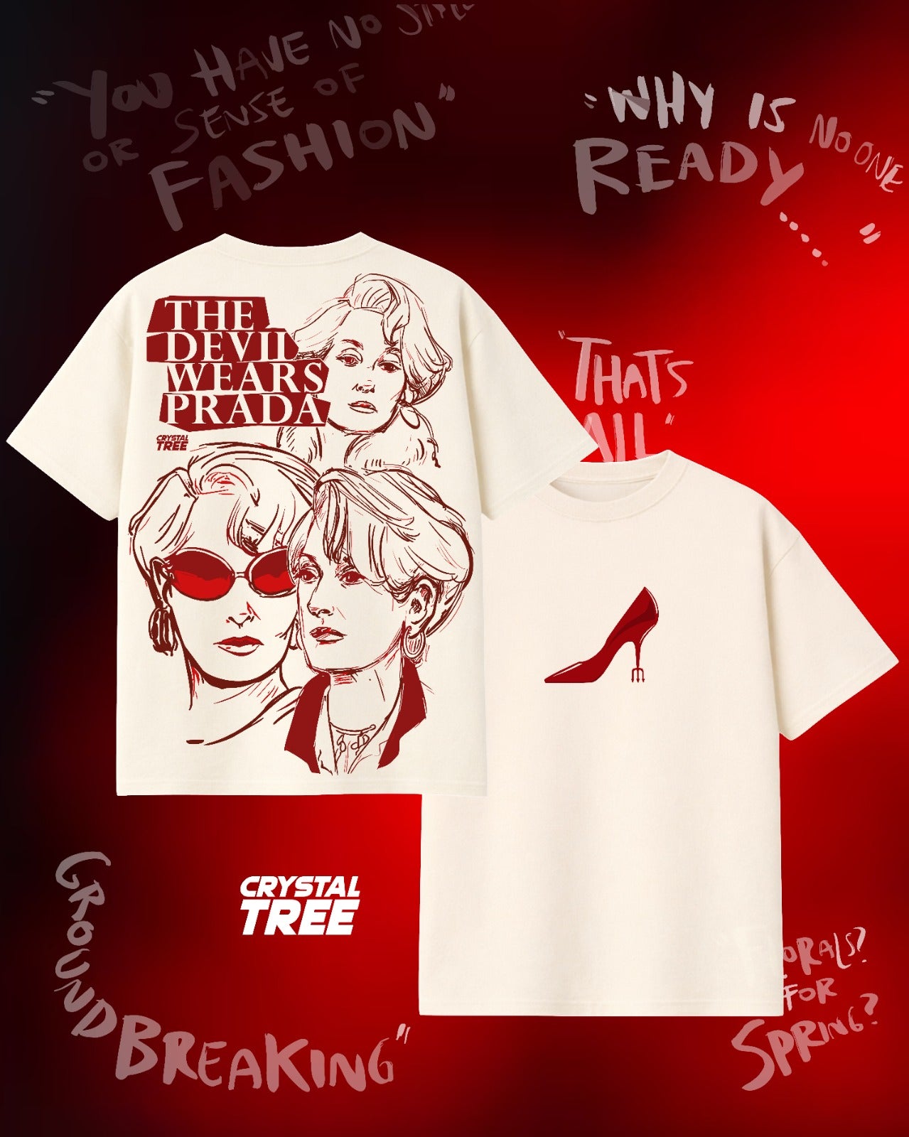 Camisa El diablo viste a la moda