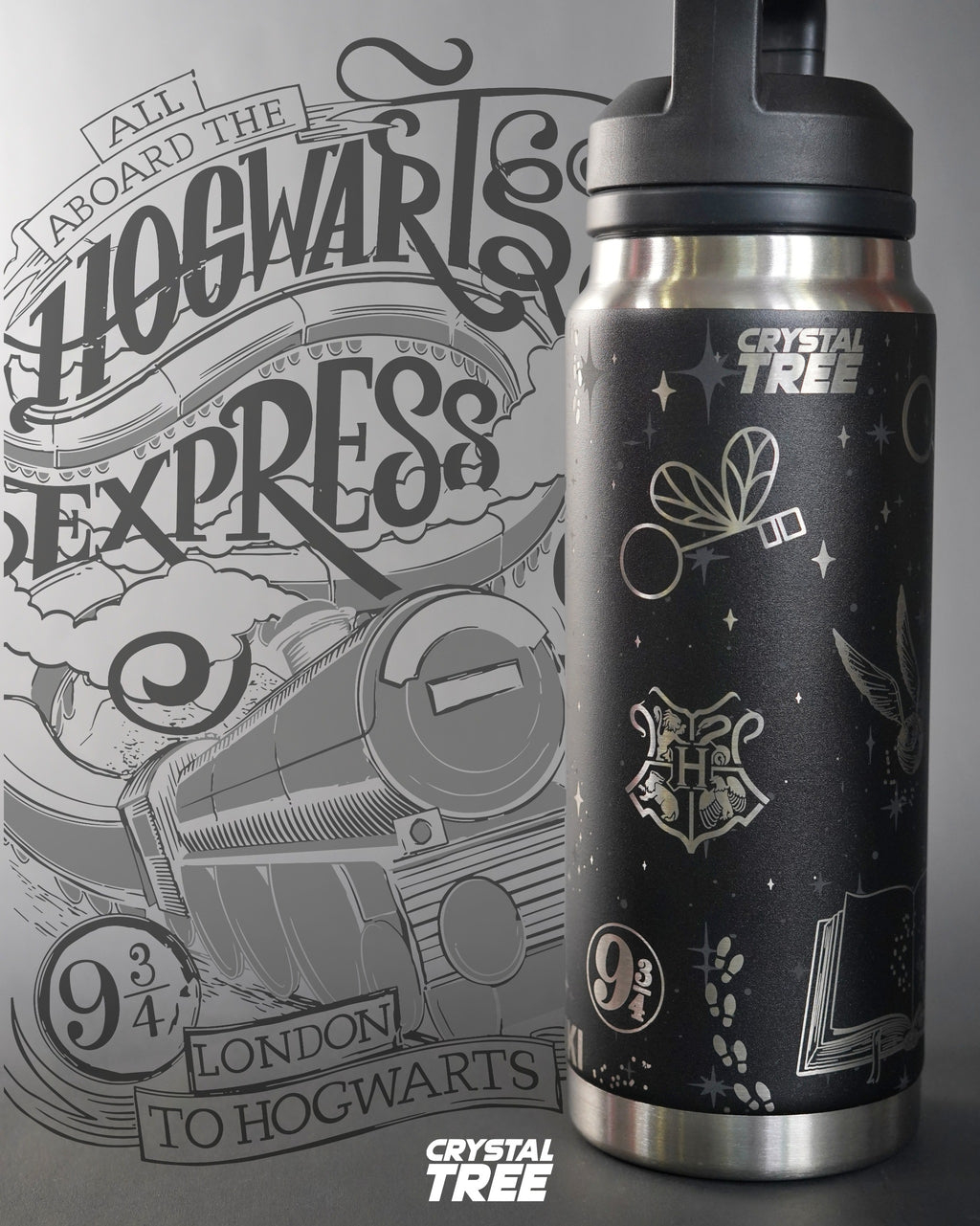 Botella Core | Harry Potter | Varita Sauco