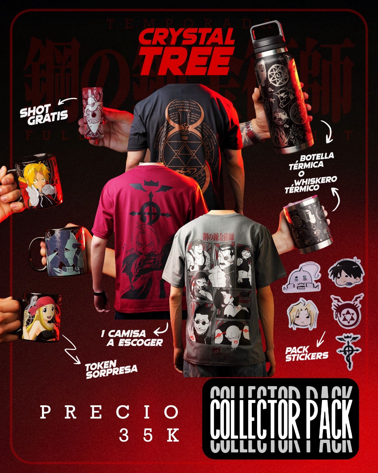 Collector Pack Fullmetal Alchemist